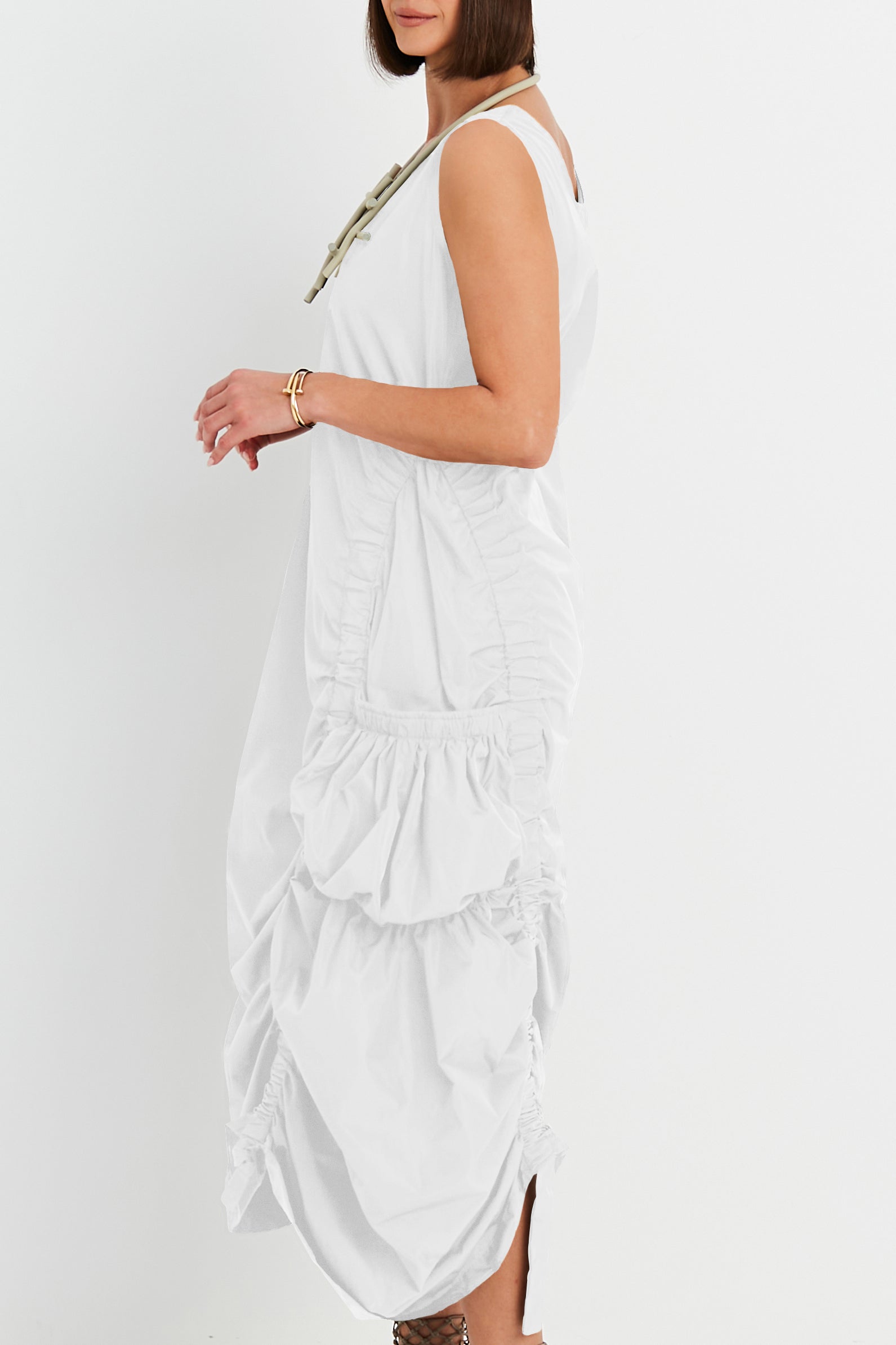 Nylon Big Pocket Dress