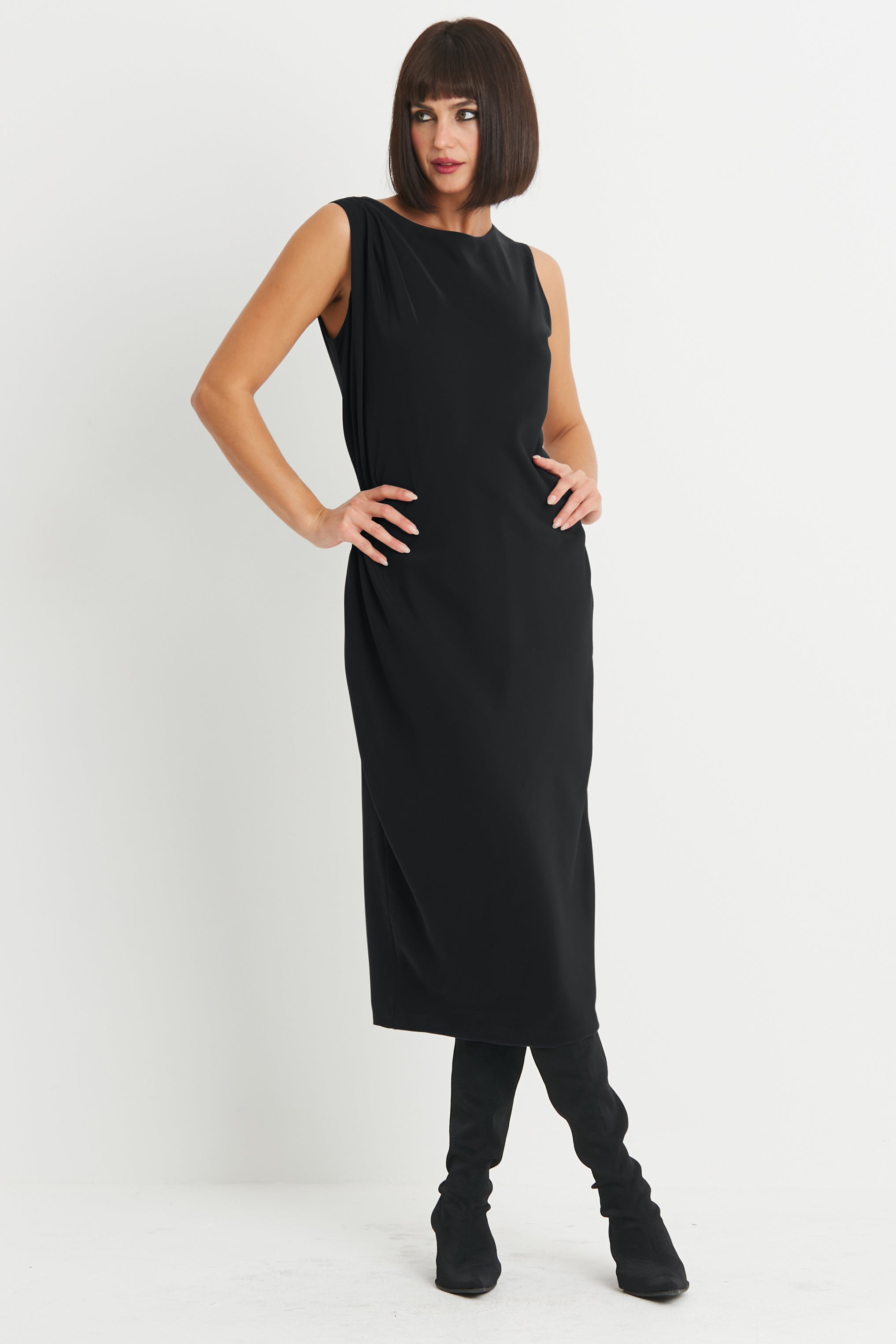 Peachskin Sophisticated Dress