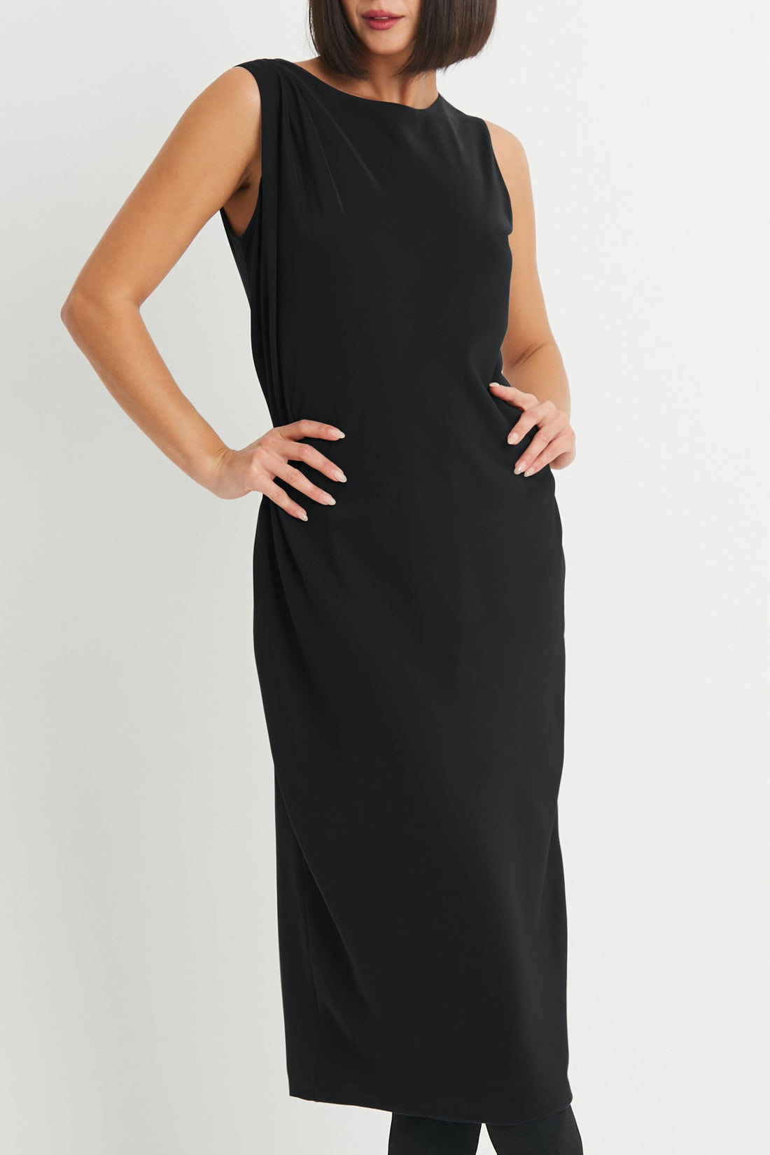 Peachskin Sophisticated Dress