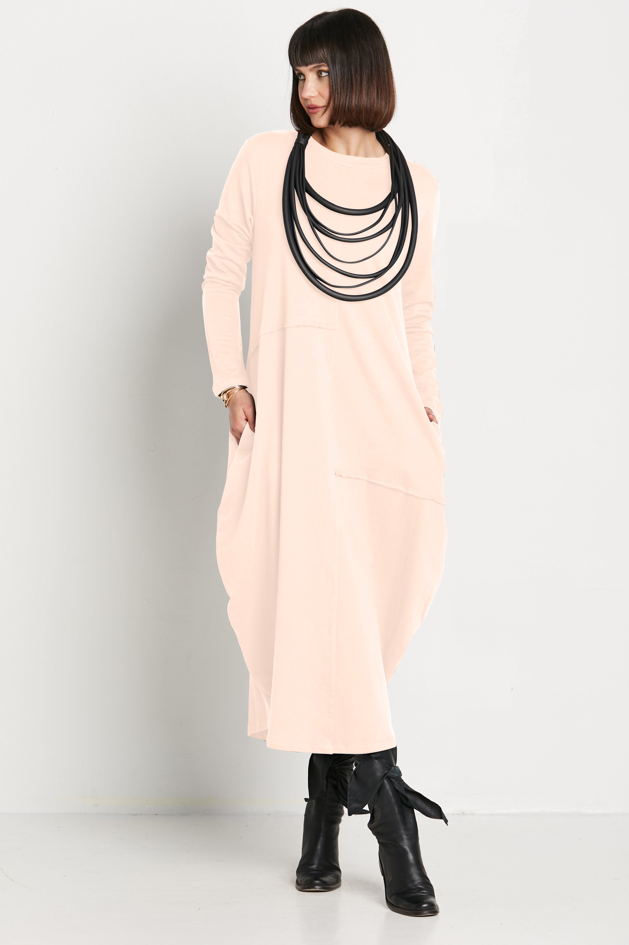 French Terry Bubble Dress