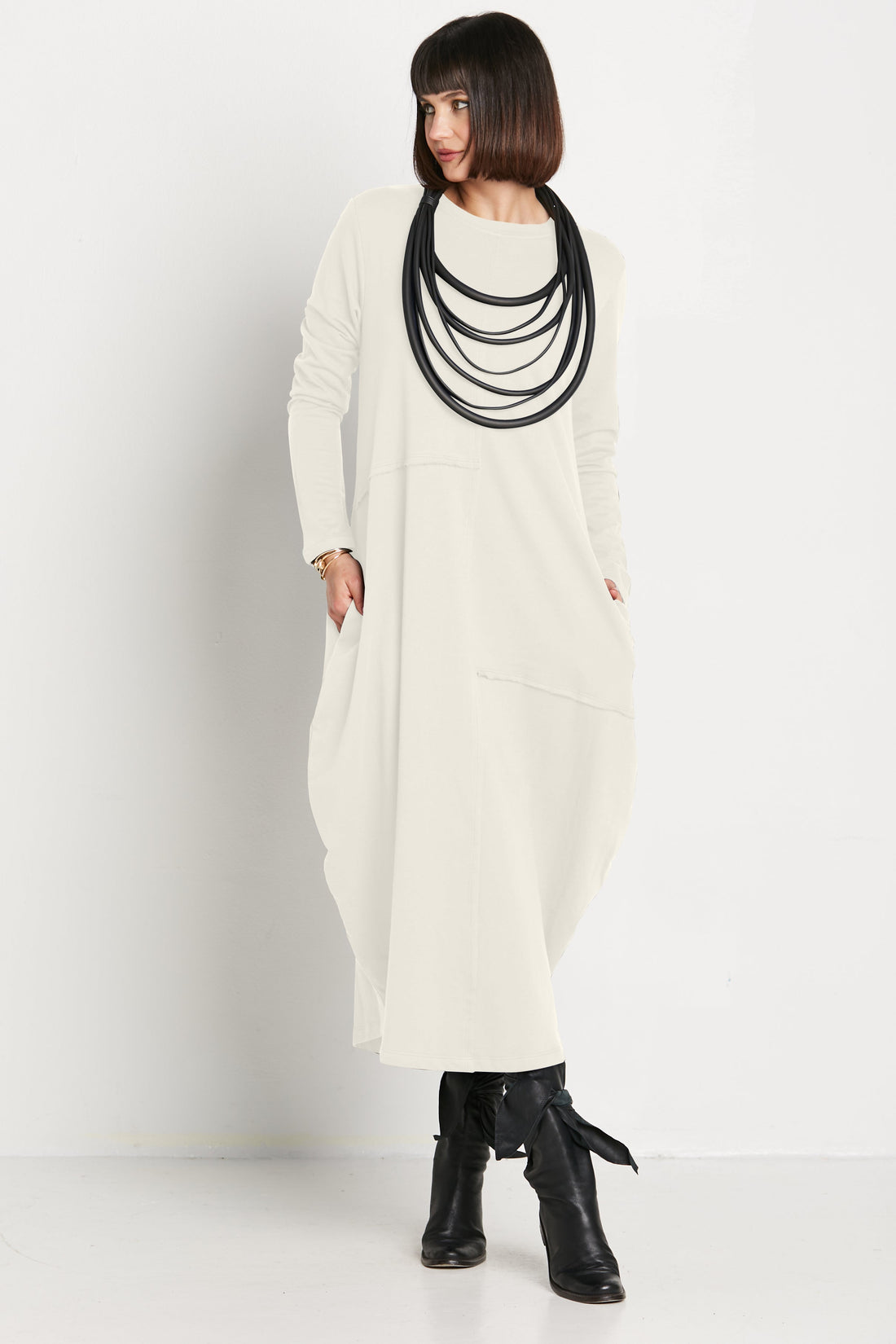French Terry Bubble Dress