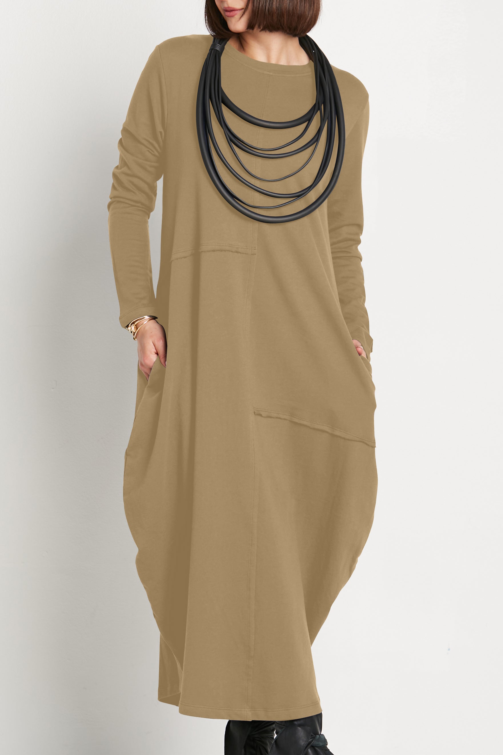 French Terry Bubble Dress