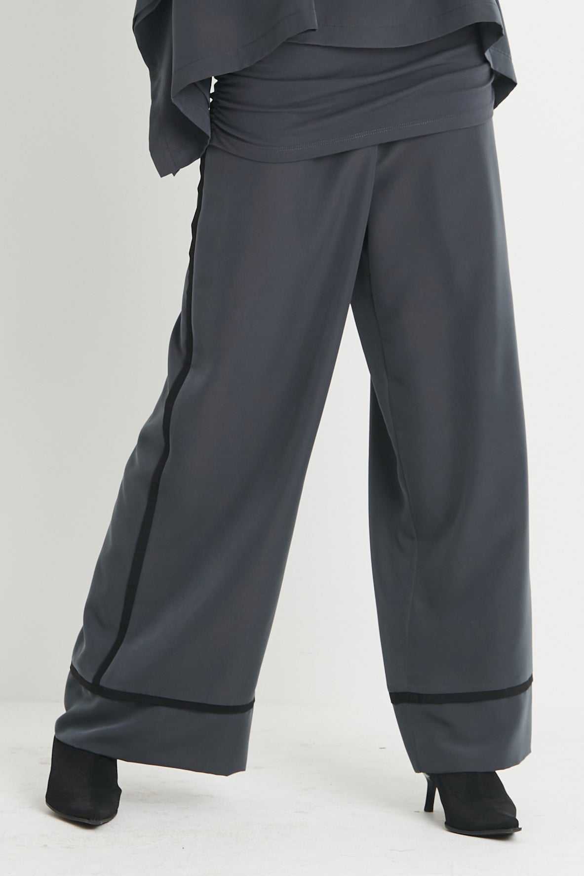 Peachskin Tuxedo Pants
