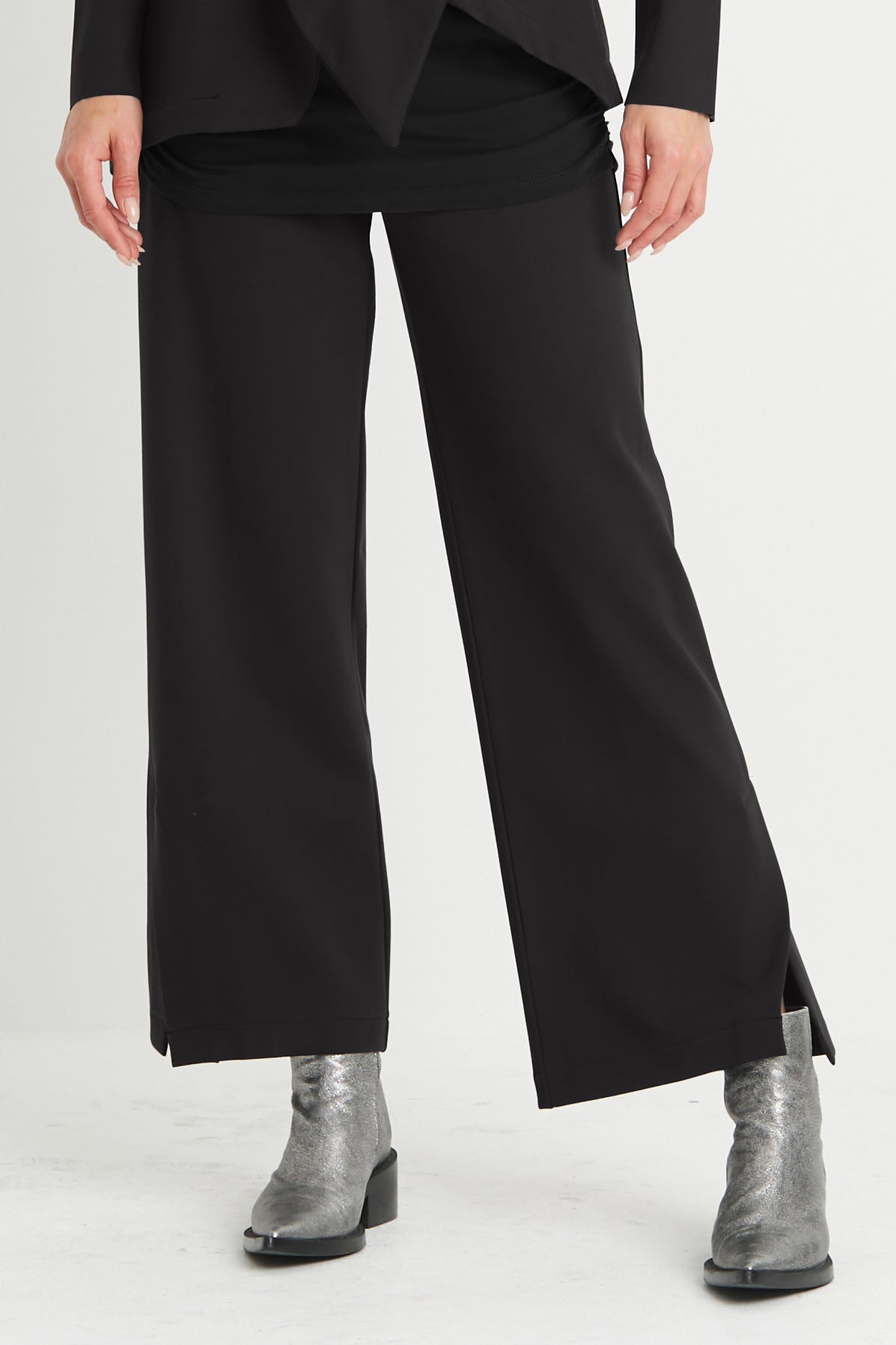 Scuba Side Slit Pants