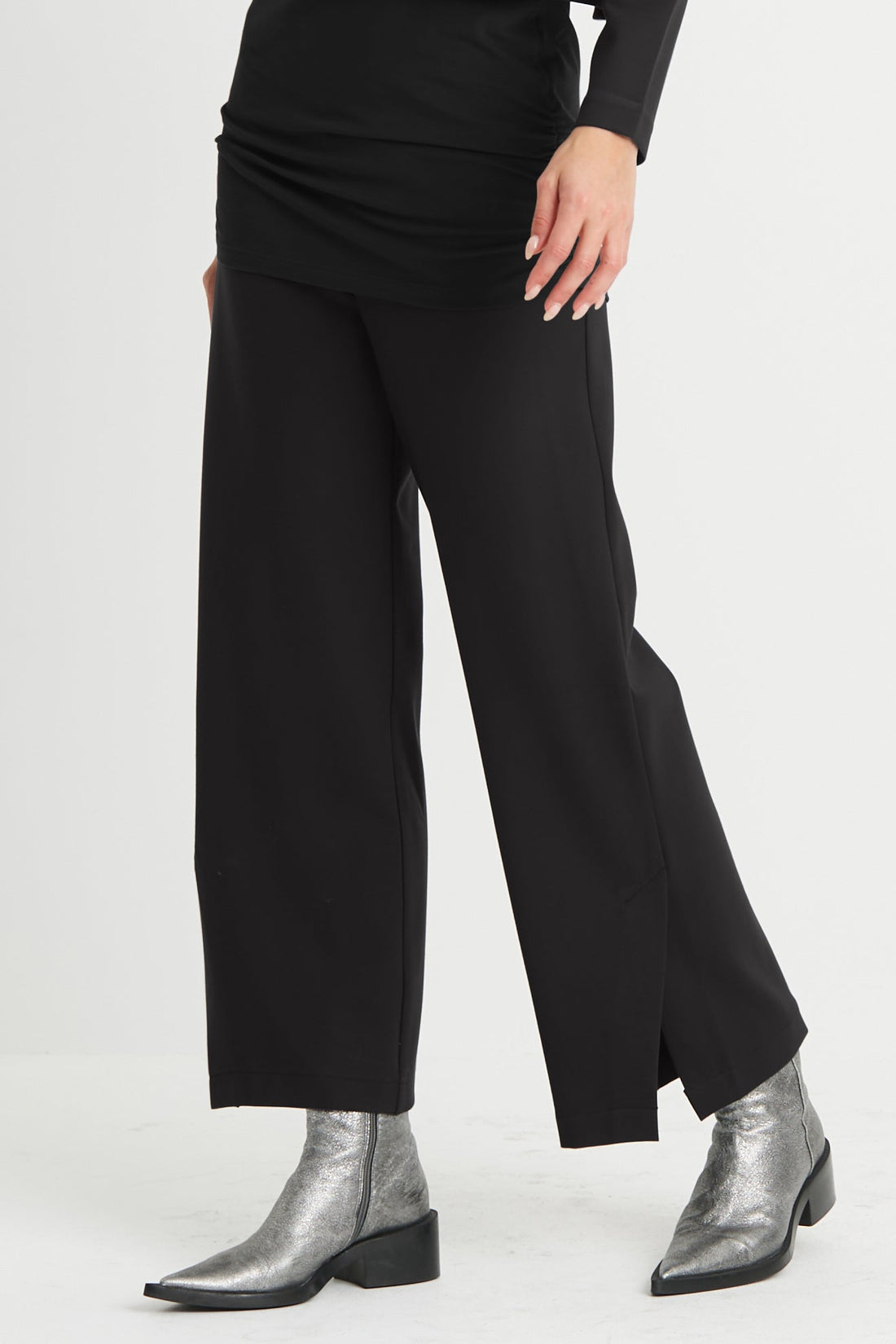 Scuba Side Slit Pants