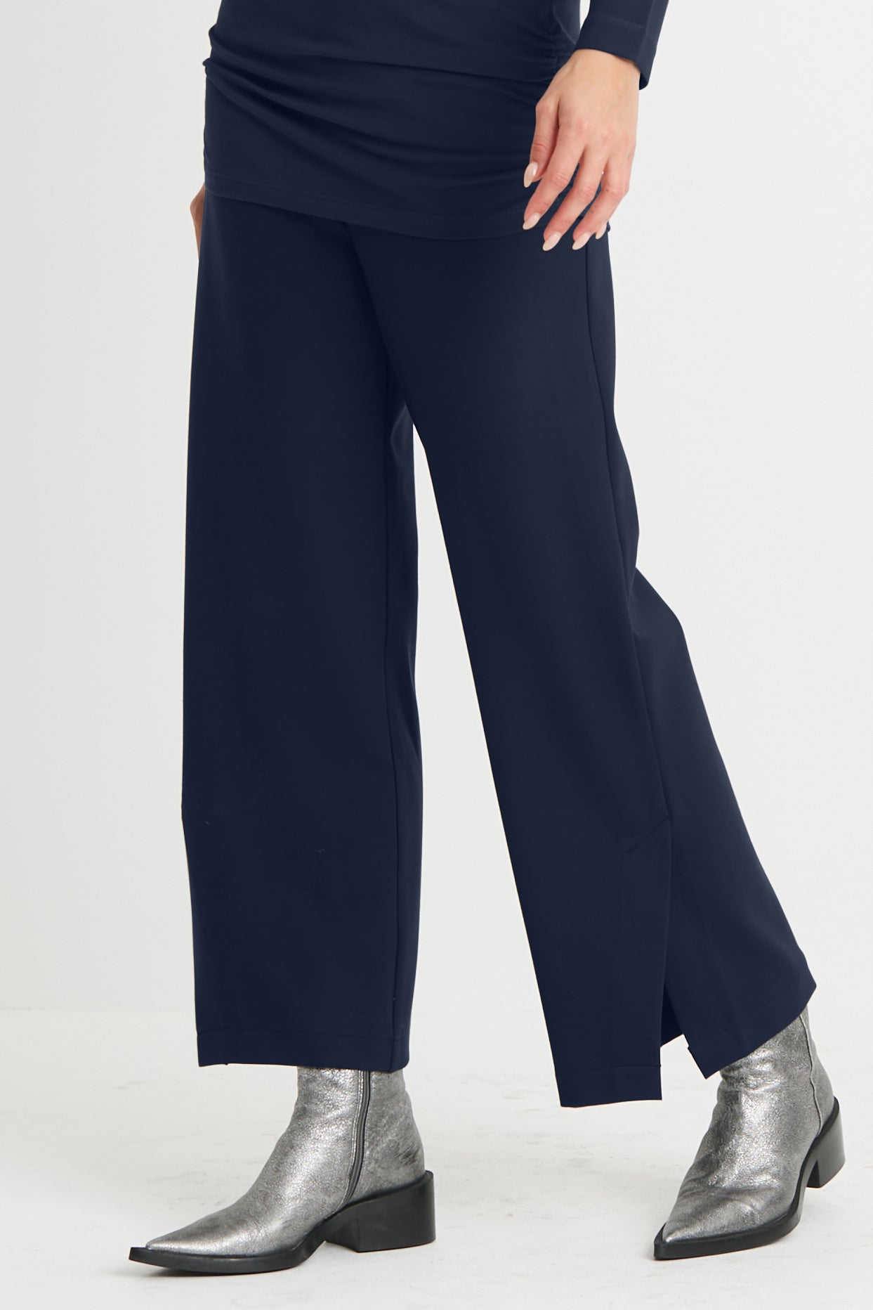 Scuba Side Slit Pants