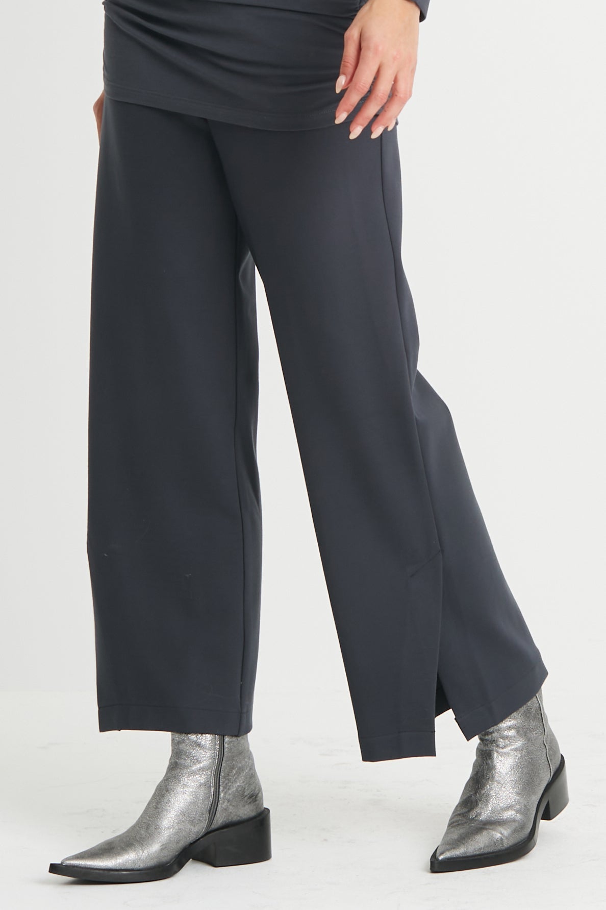 Scuba Side Slit Pants