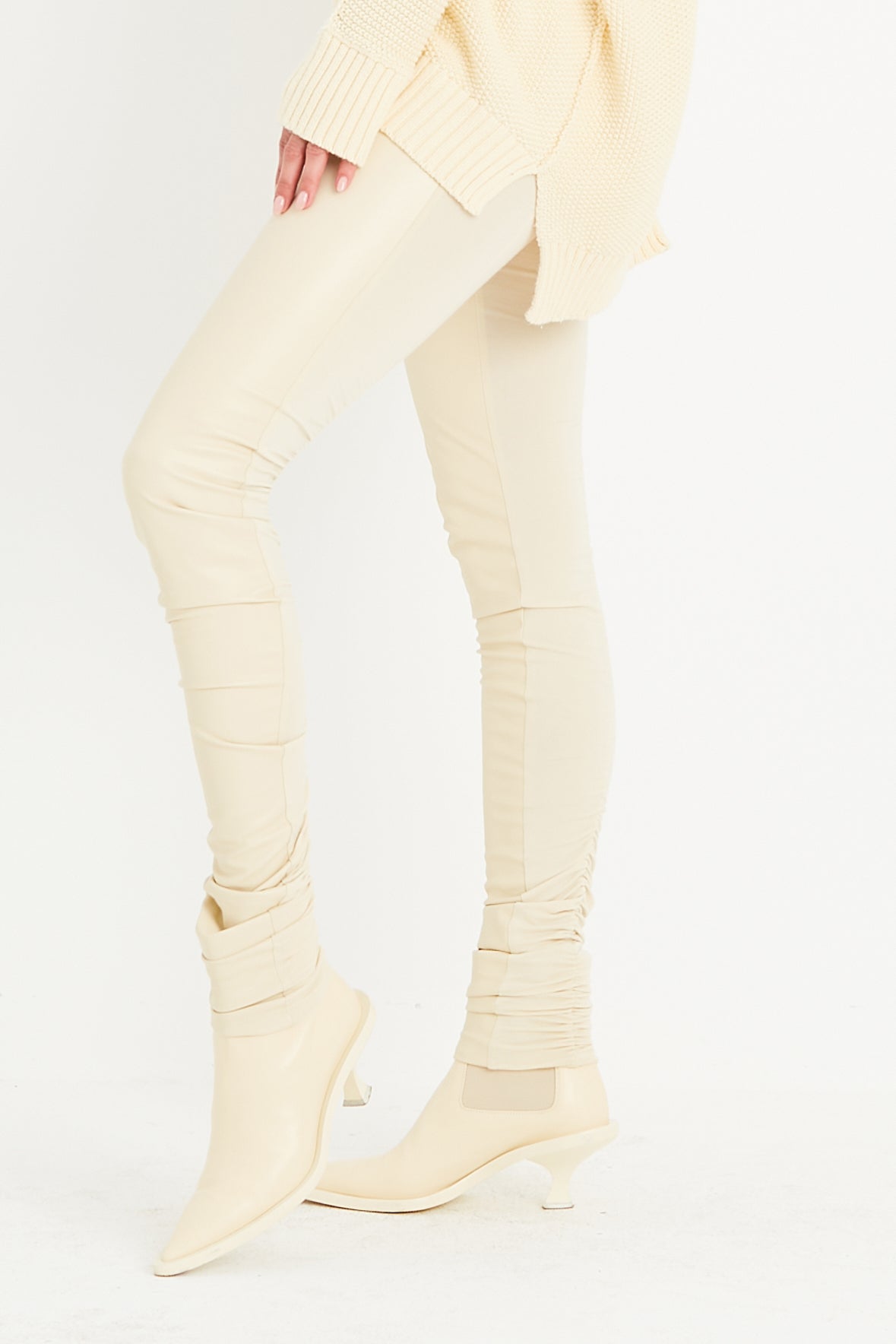 Vegan Leather Sexy Leggings