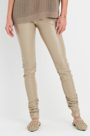 Vegan Leather Sexy Leggings