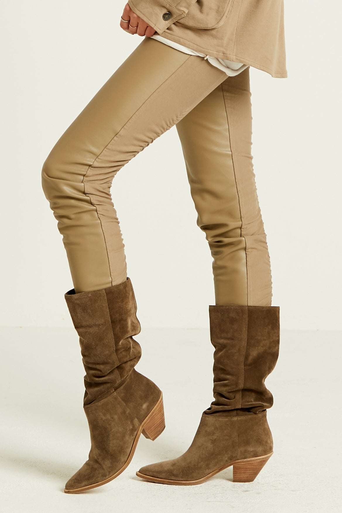 Vegan Leather Sexy Leggings