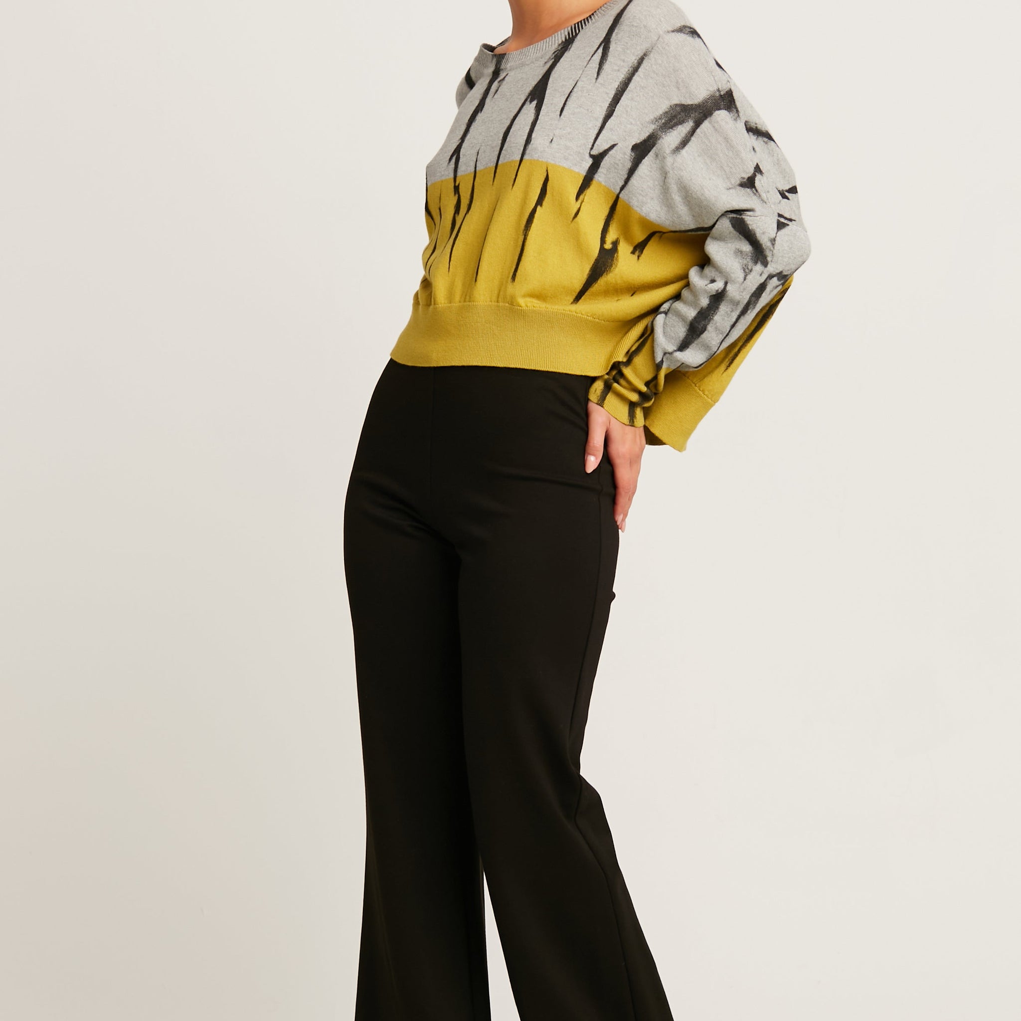 Scuba Bell Bottom Pants