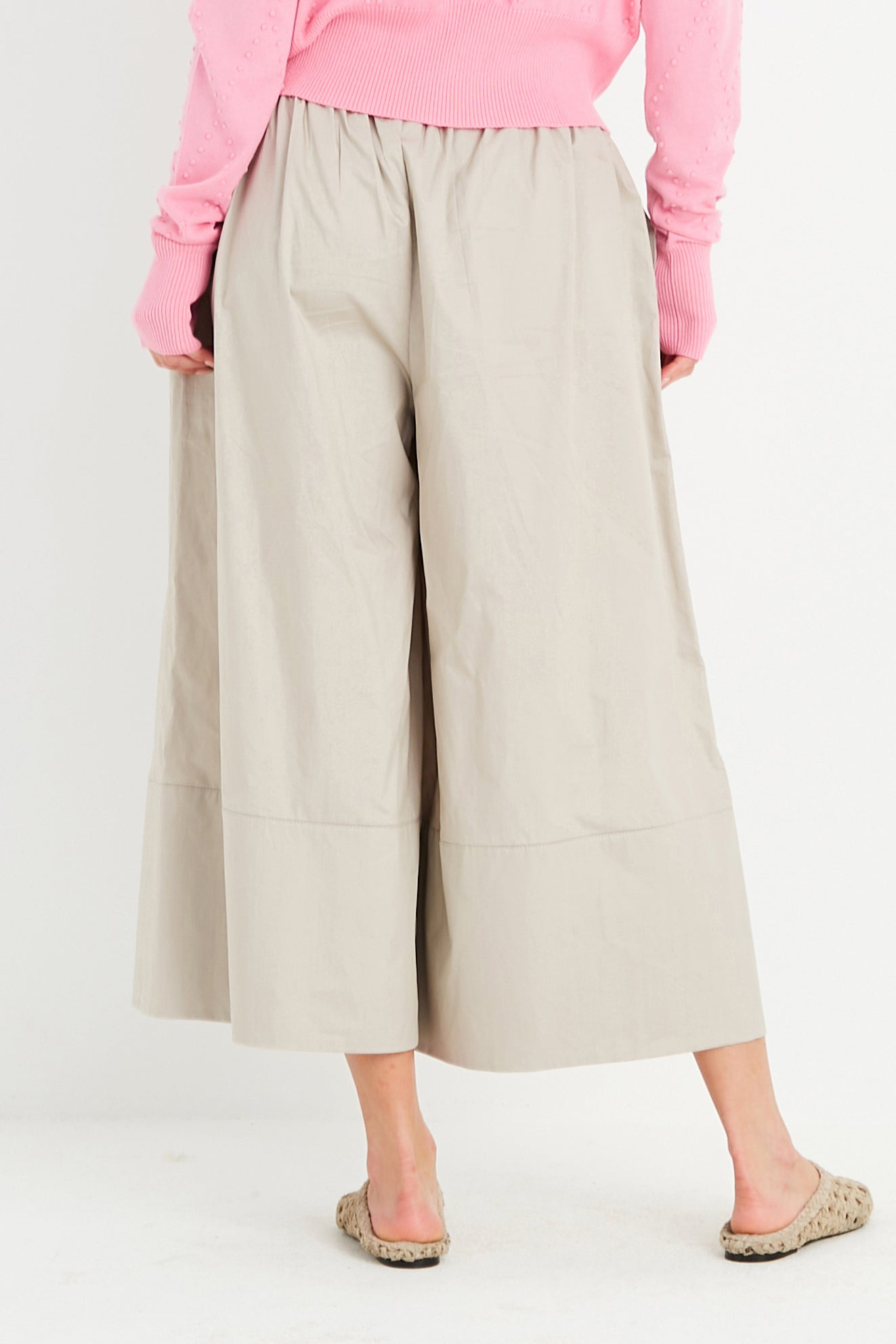 Cotton Gaucho Pants