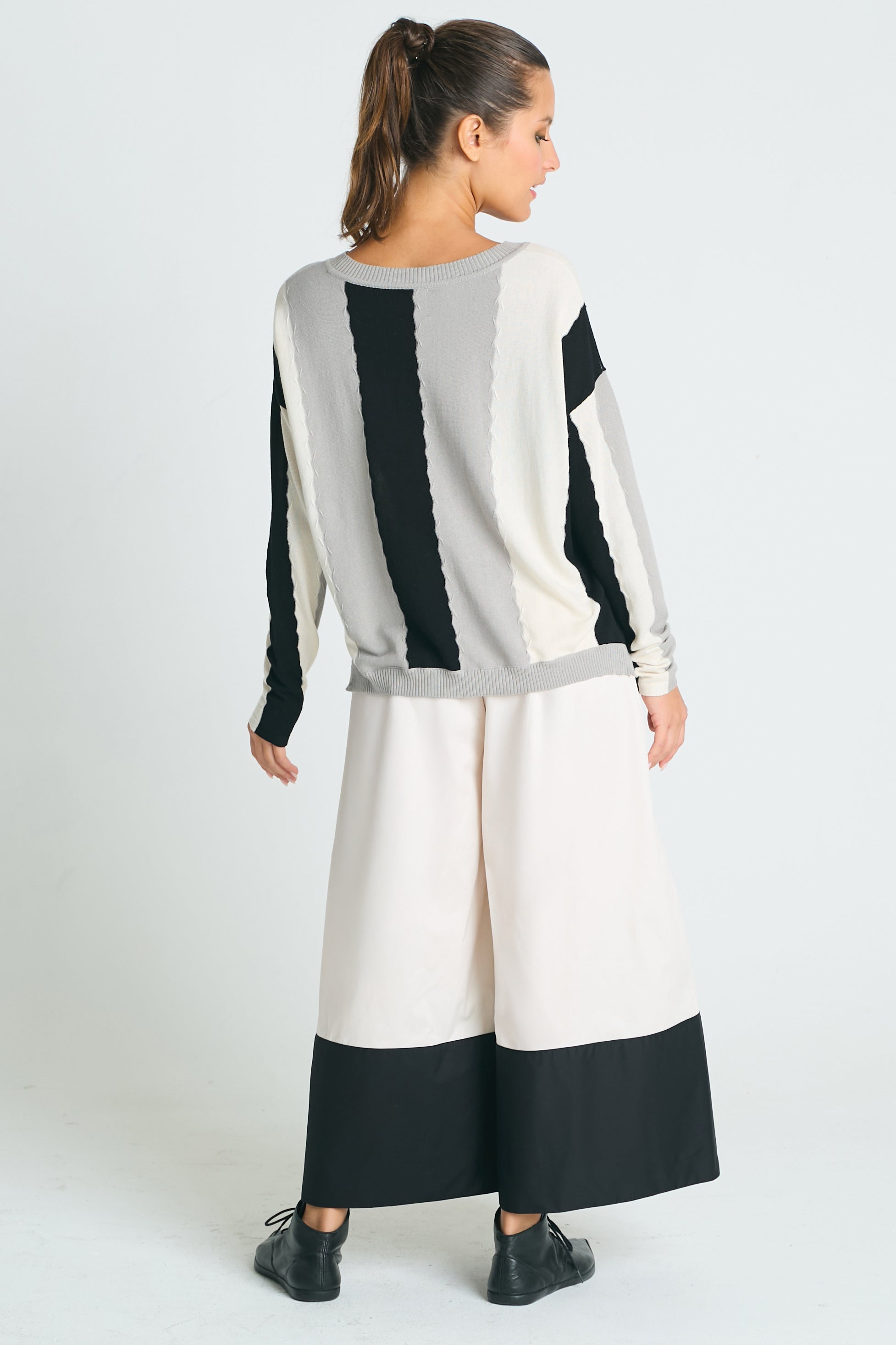 Cotton Gaucho Pants