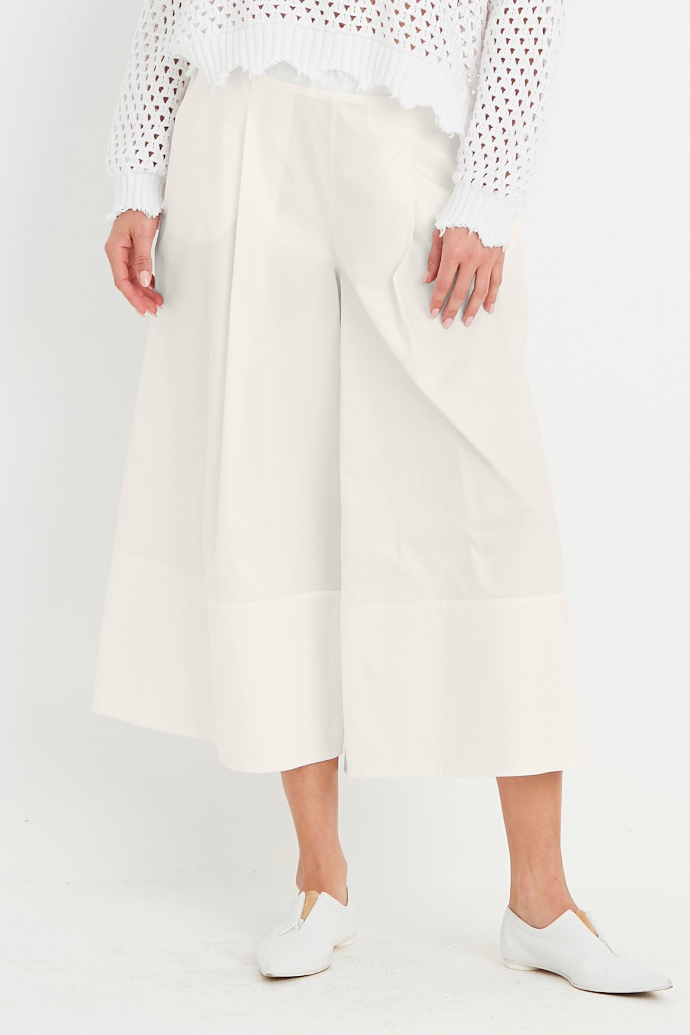 Cotton Gaucho Pants