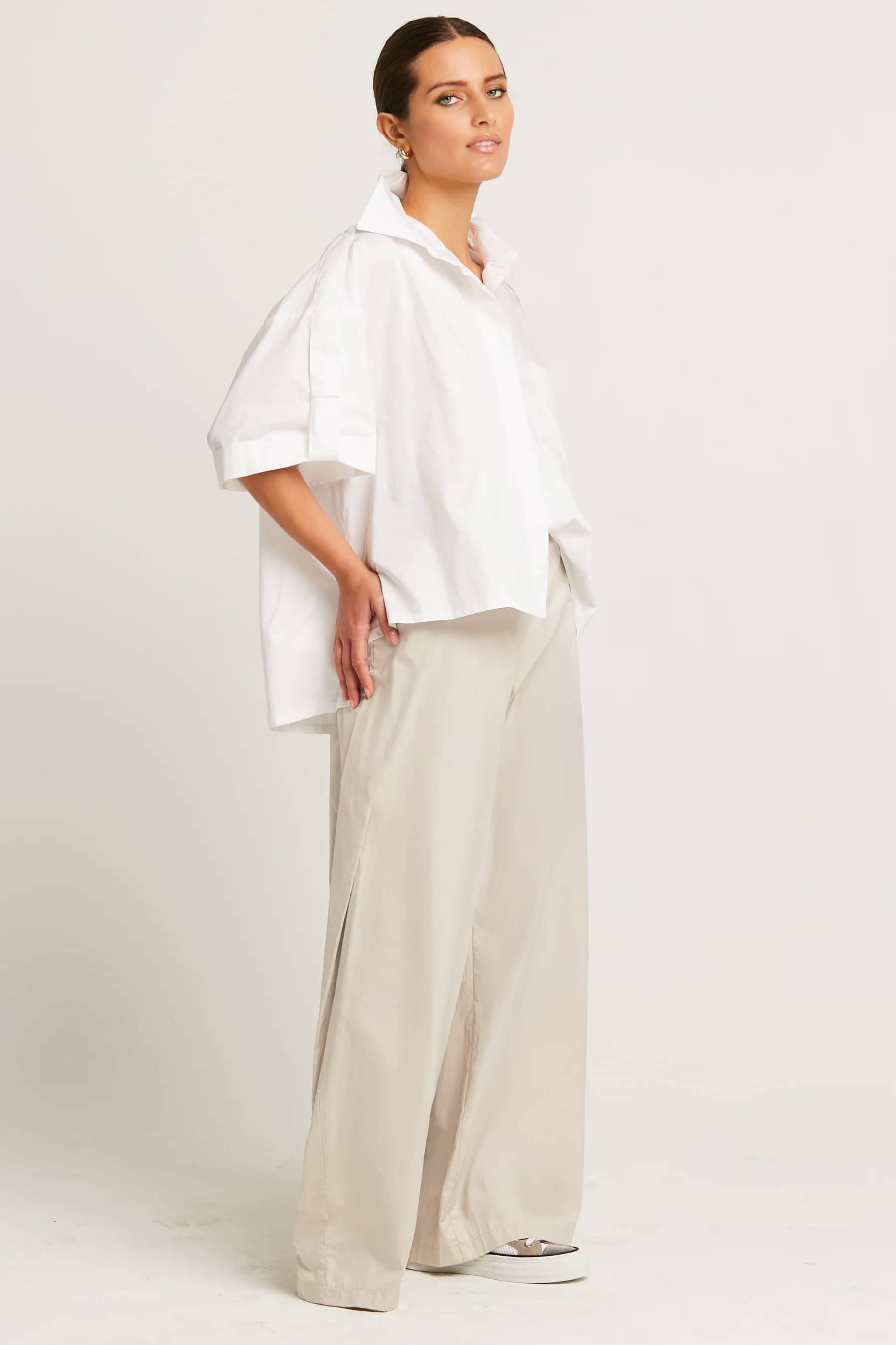Cotton Origami Pants