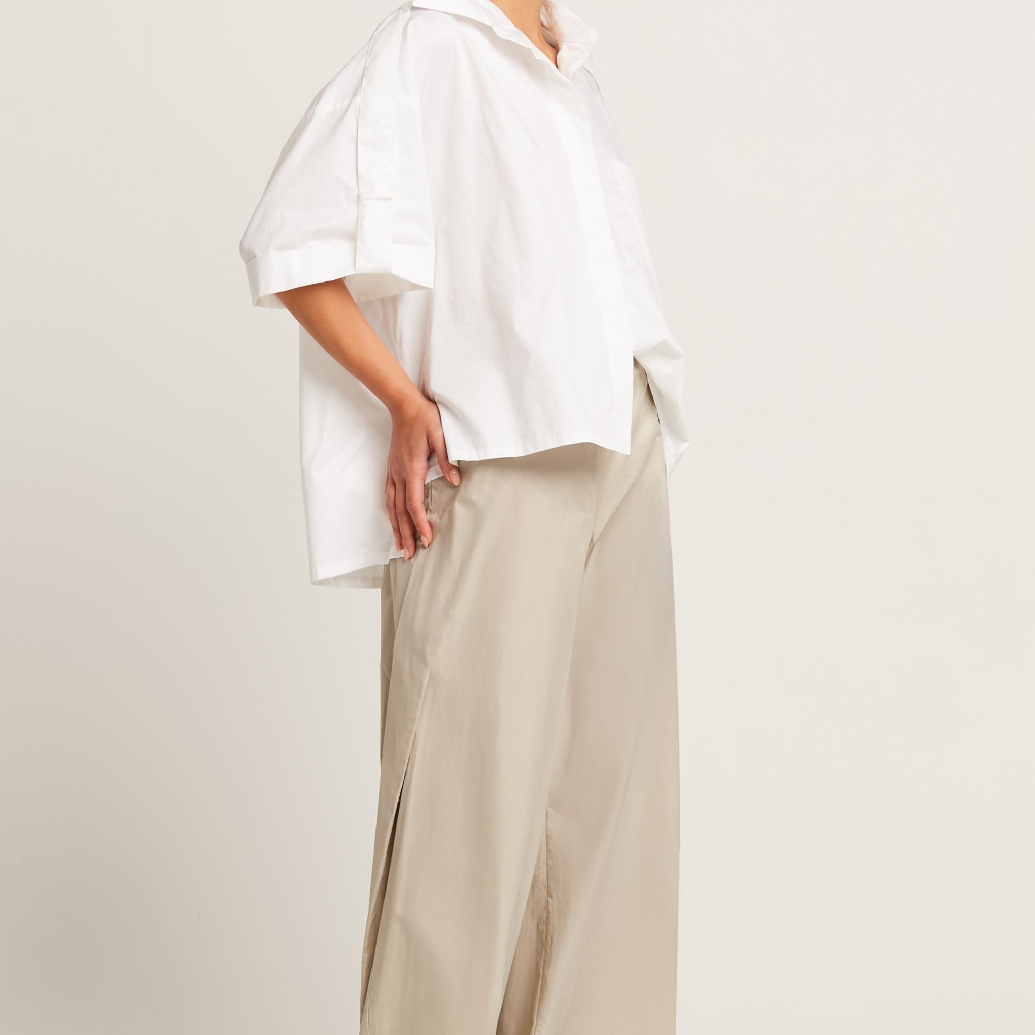 Cotton Origami Pants