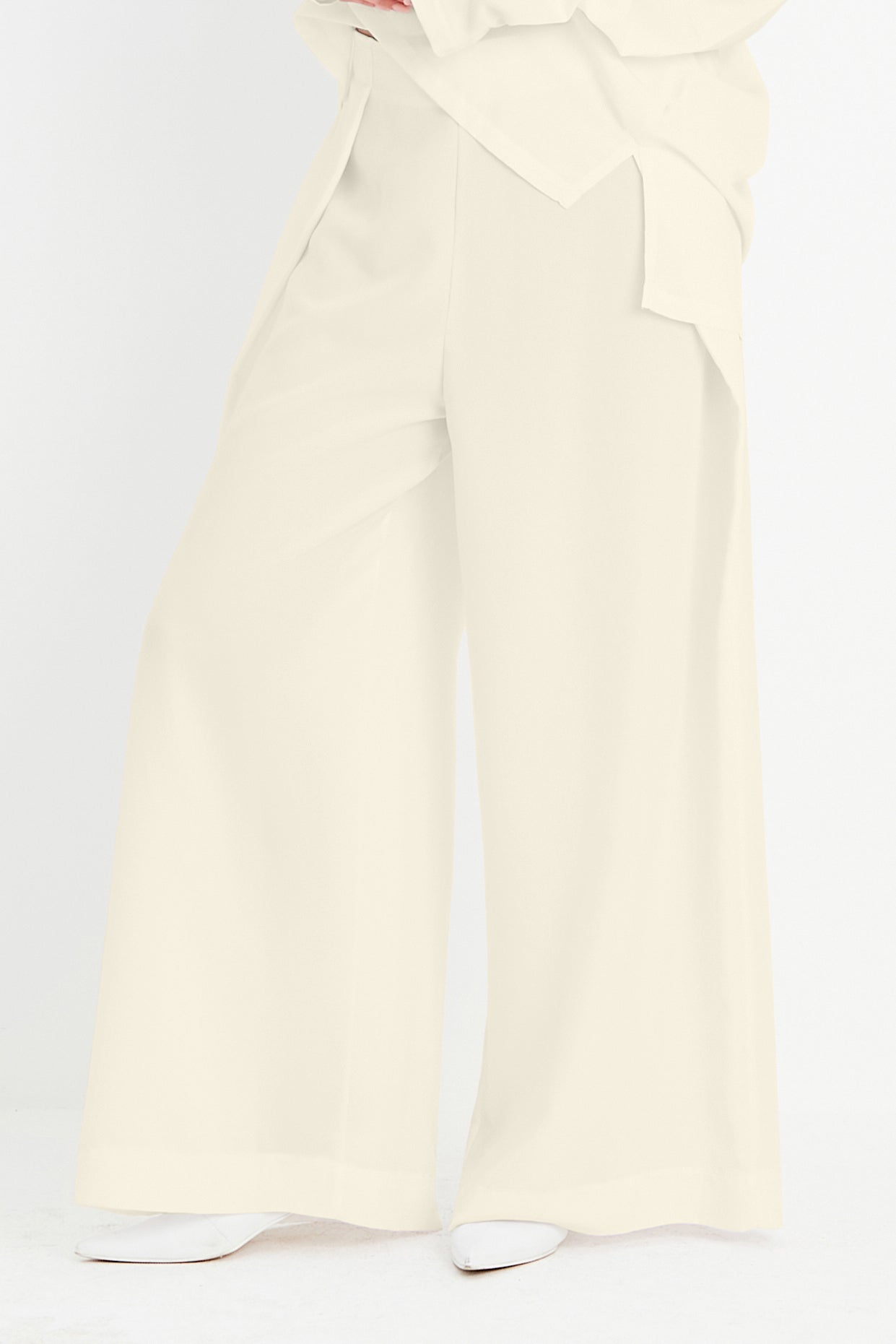 Peachskin Origami Pants