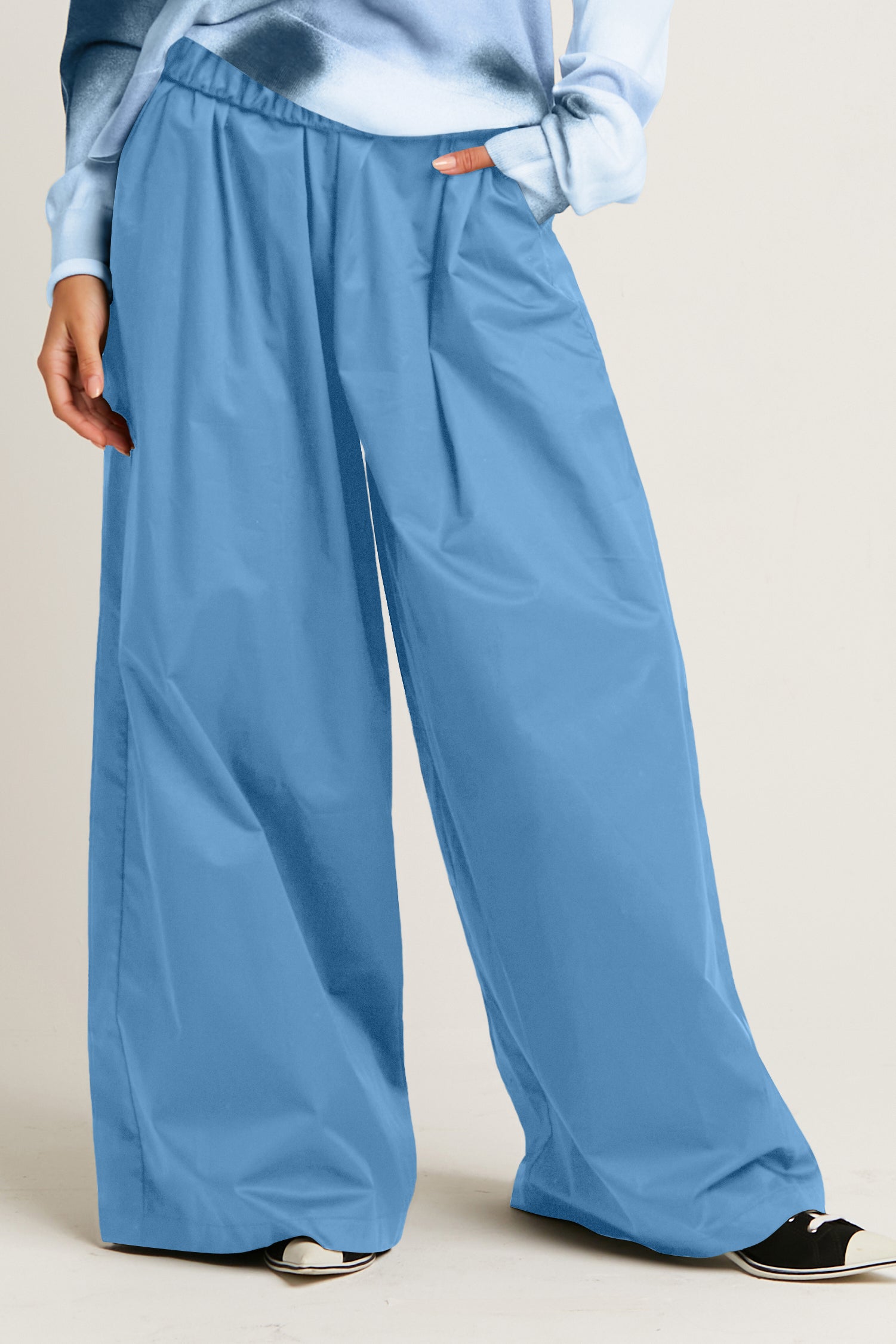 Cotton Palazzo Pants