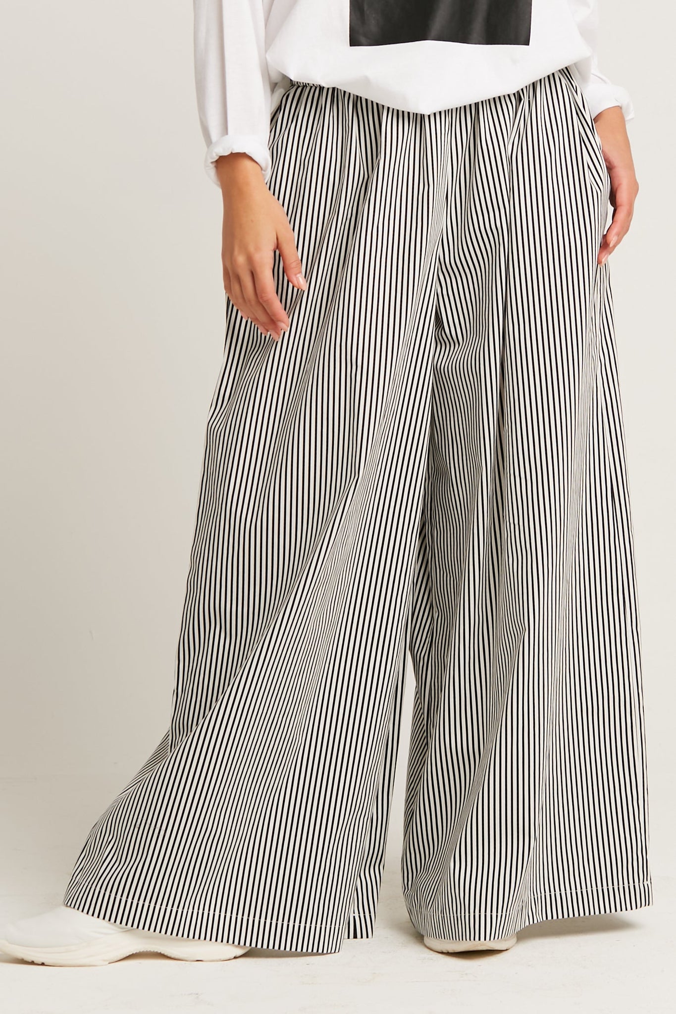 Cotton Palazzo Pants