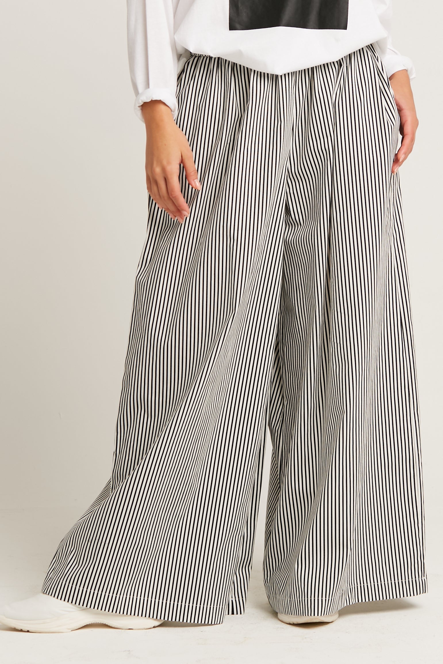 Cotton Palazzo Pants