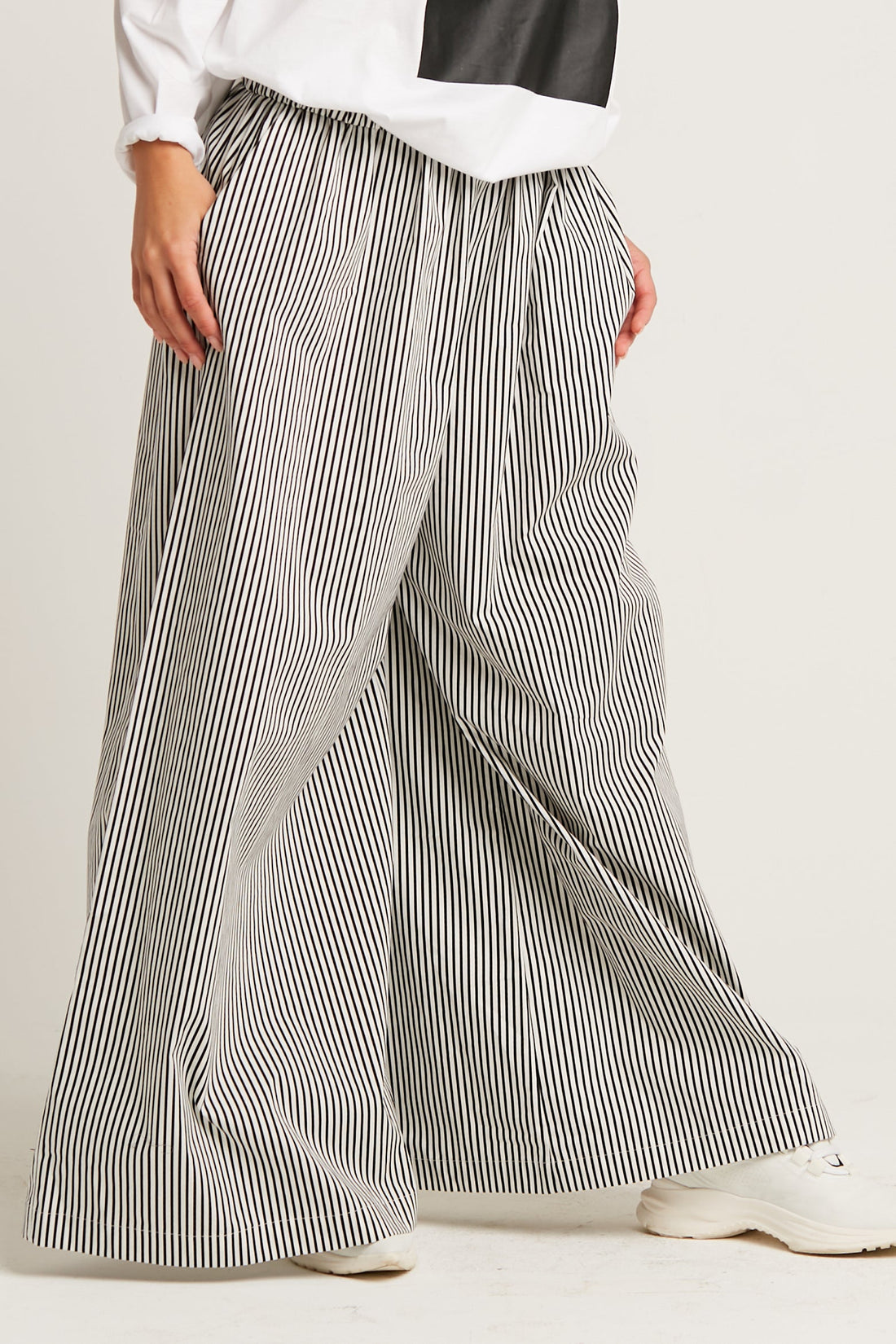 Cotton Palazzo Pants