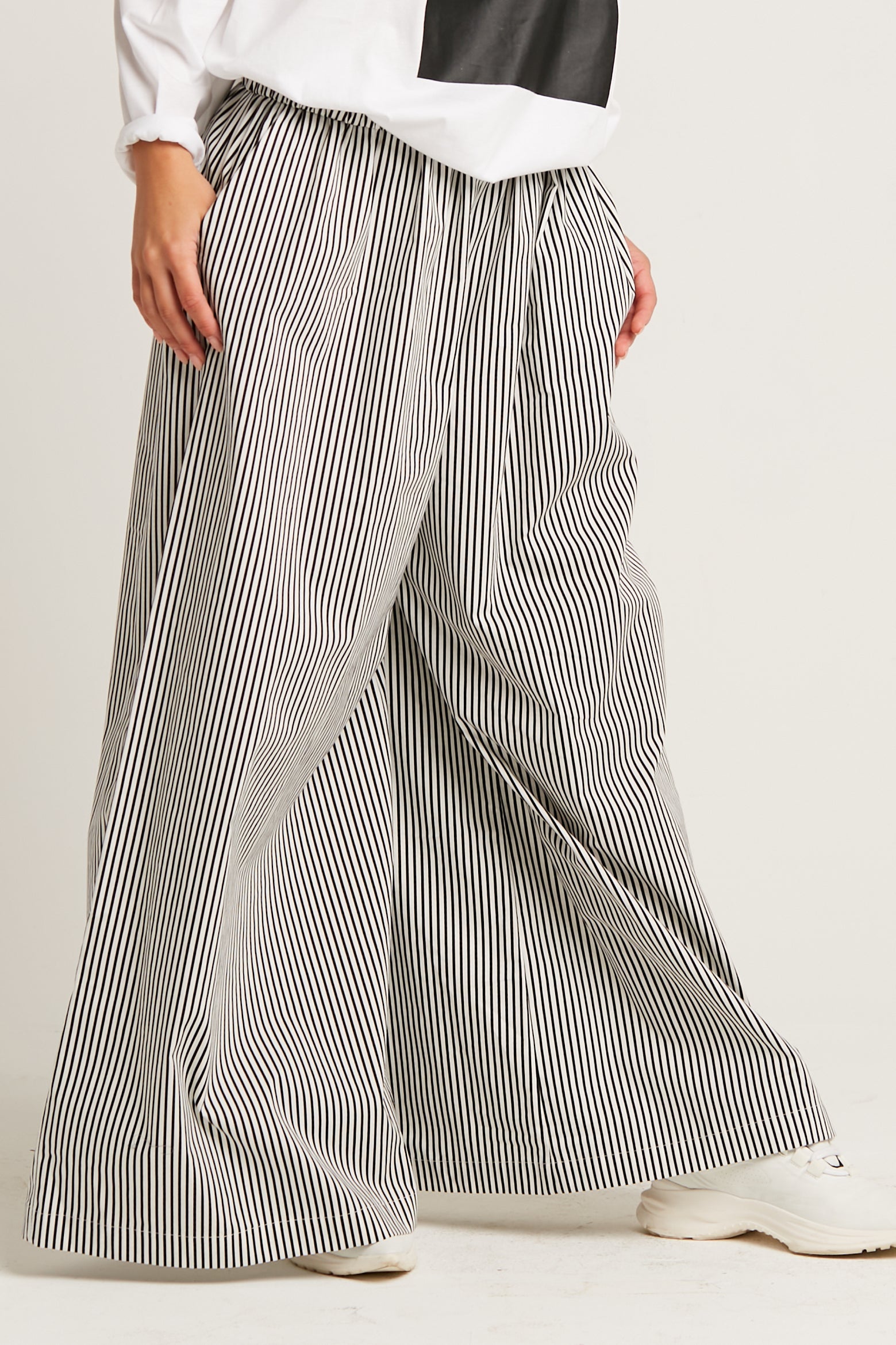 Cotton Palazzo Pants