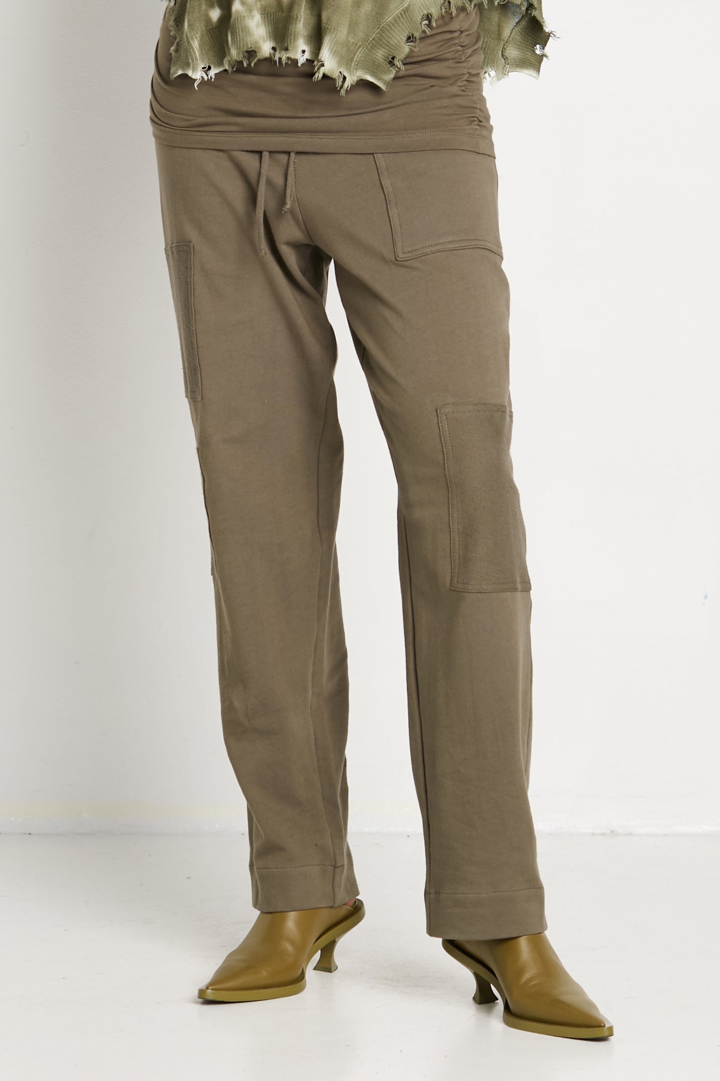 French Terry Patch Pants