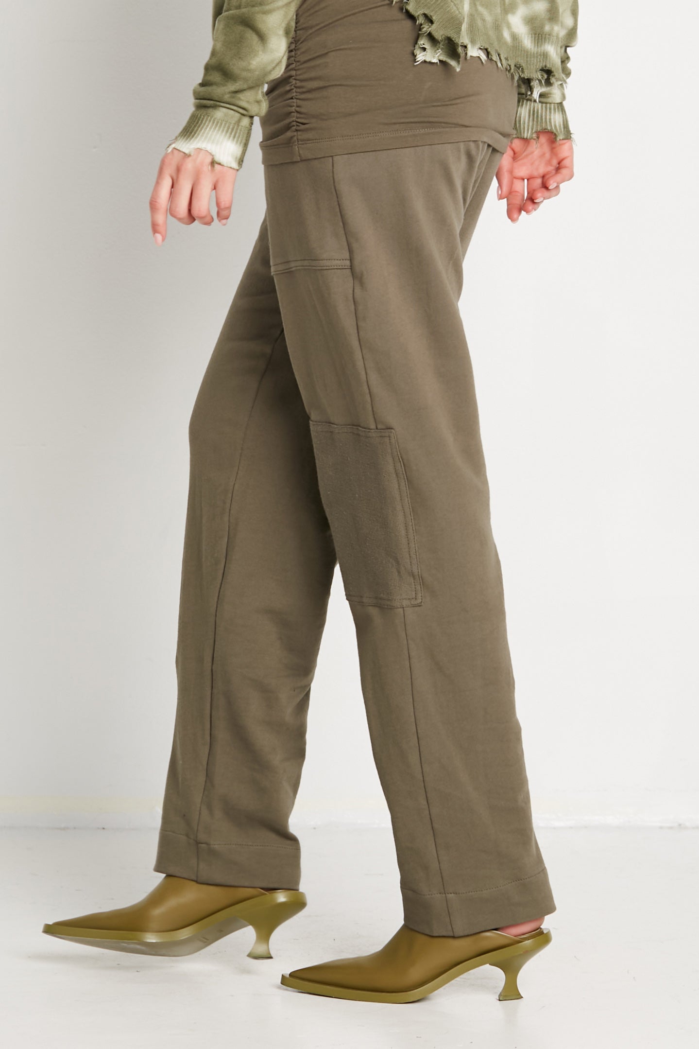French Terry Patch Pants