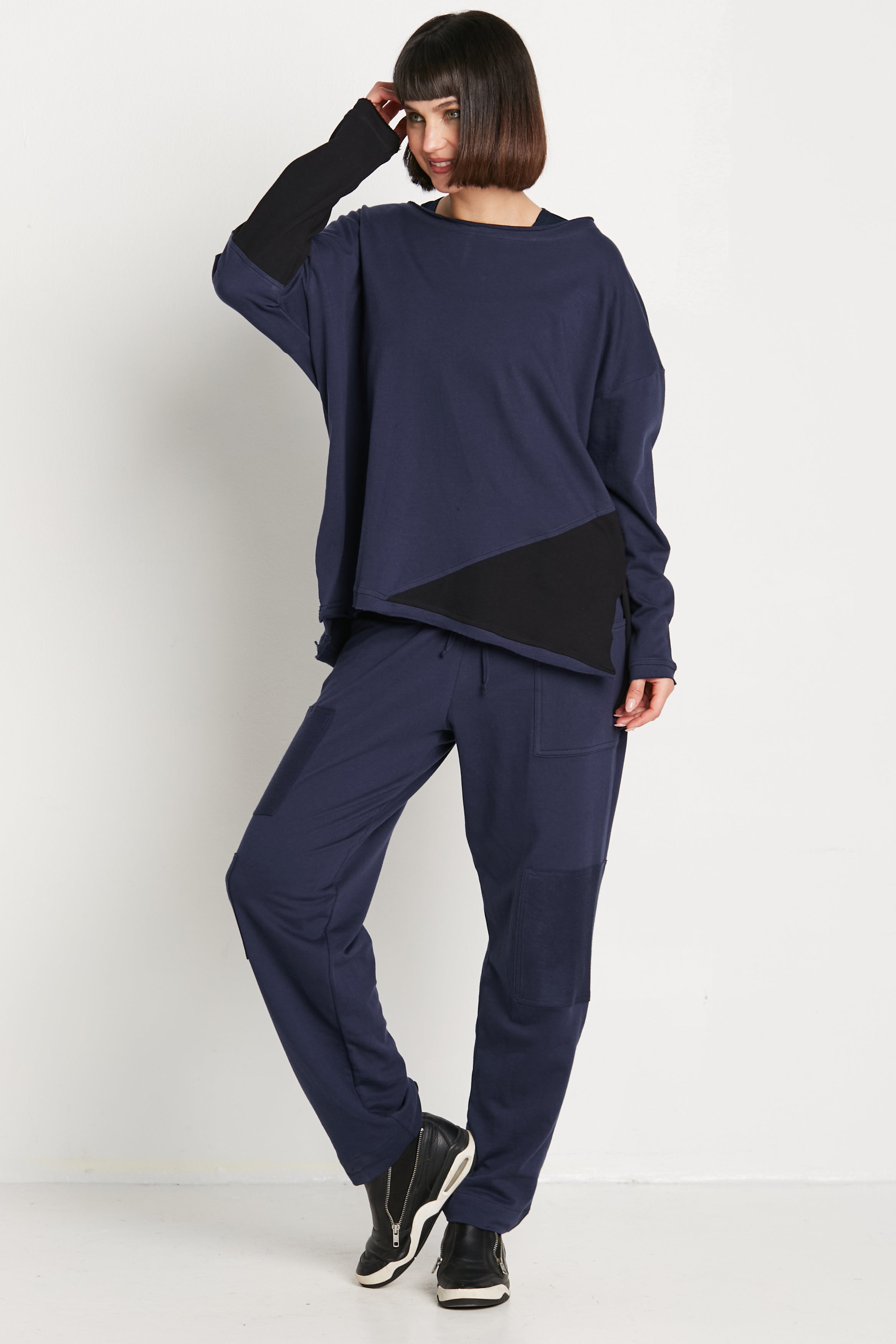 French Terry Patch Pants