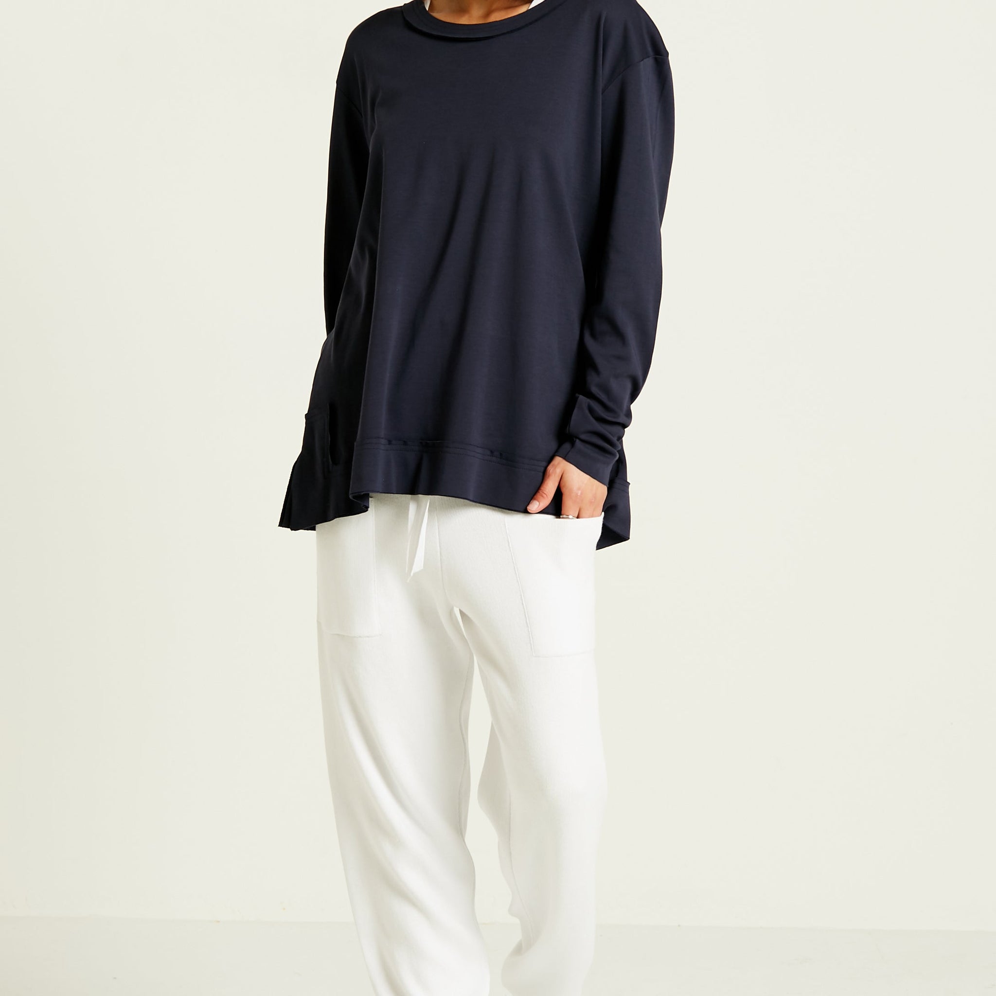 Pima Cotton Detail Tee