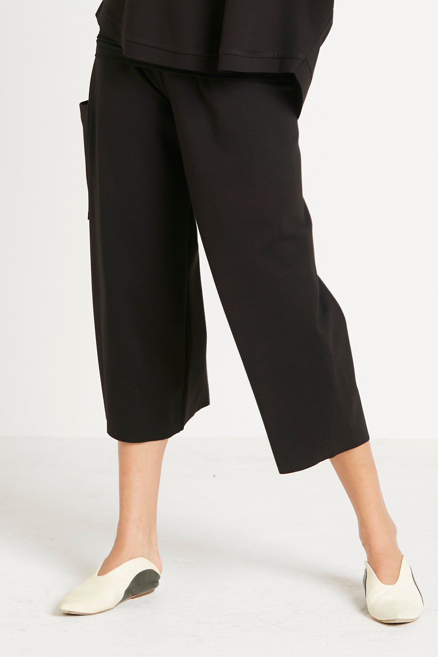 Scuba Crop Gaucho Pants