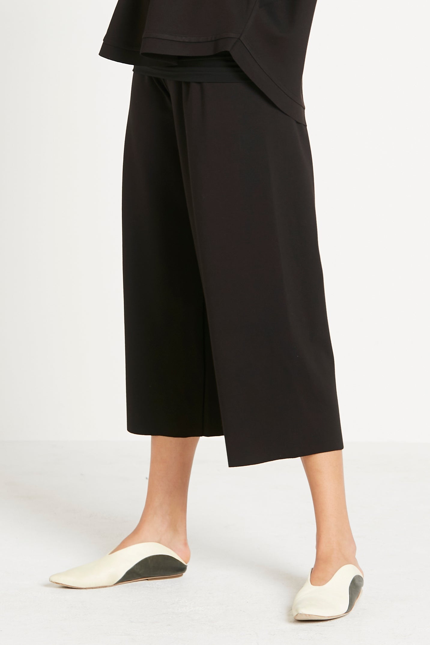 Scuba Crop Gaucho Pants