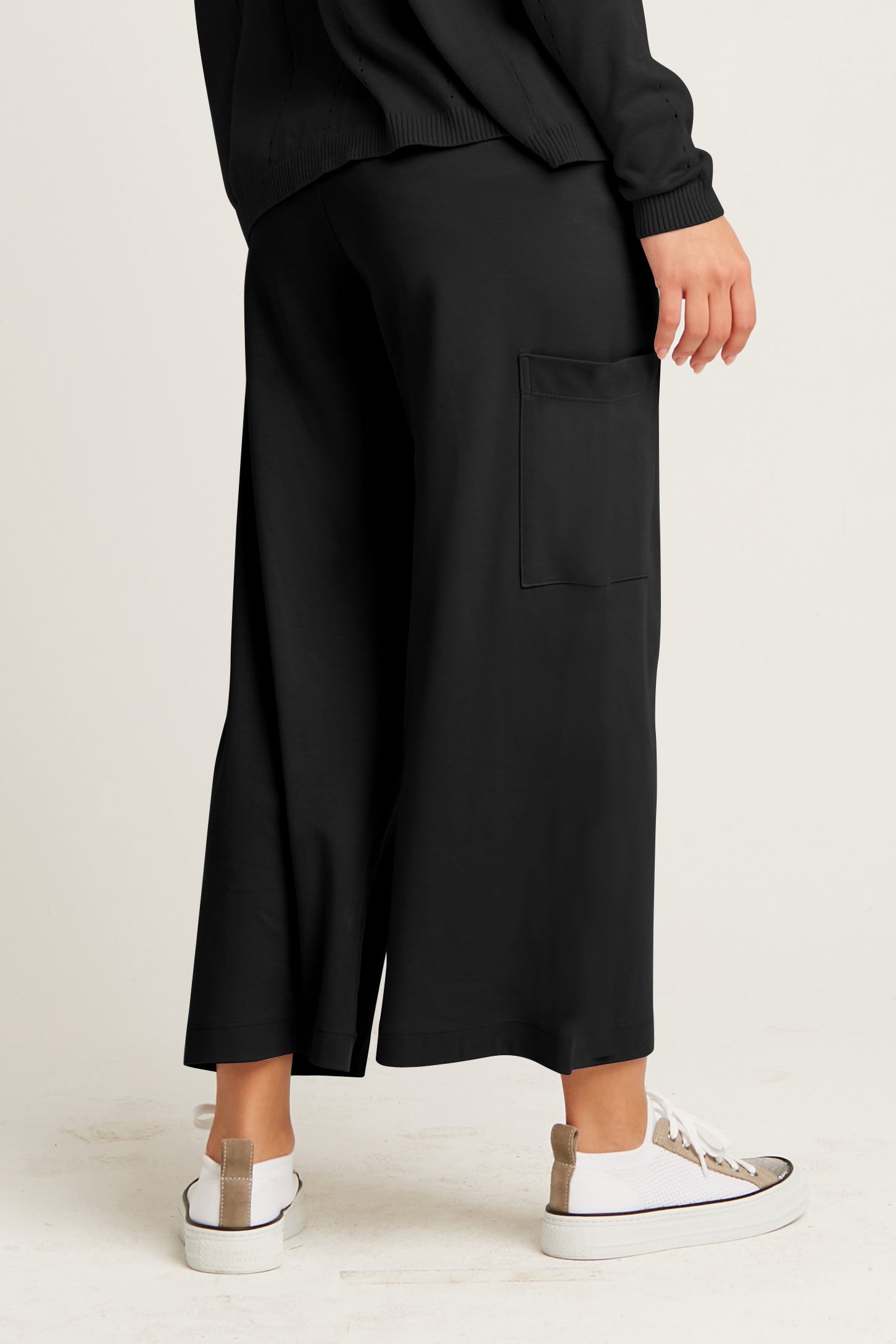 Pima Cotton Crop Gaucho Pants