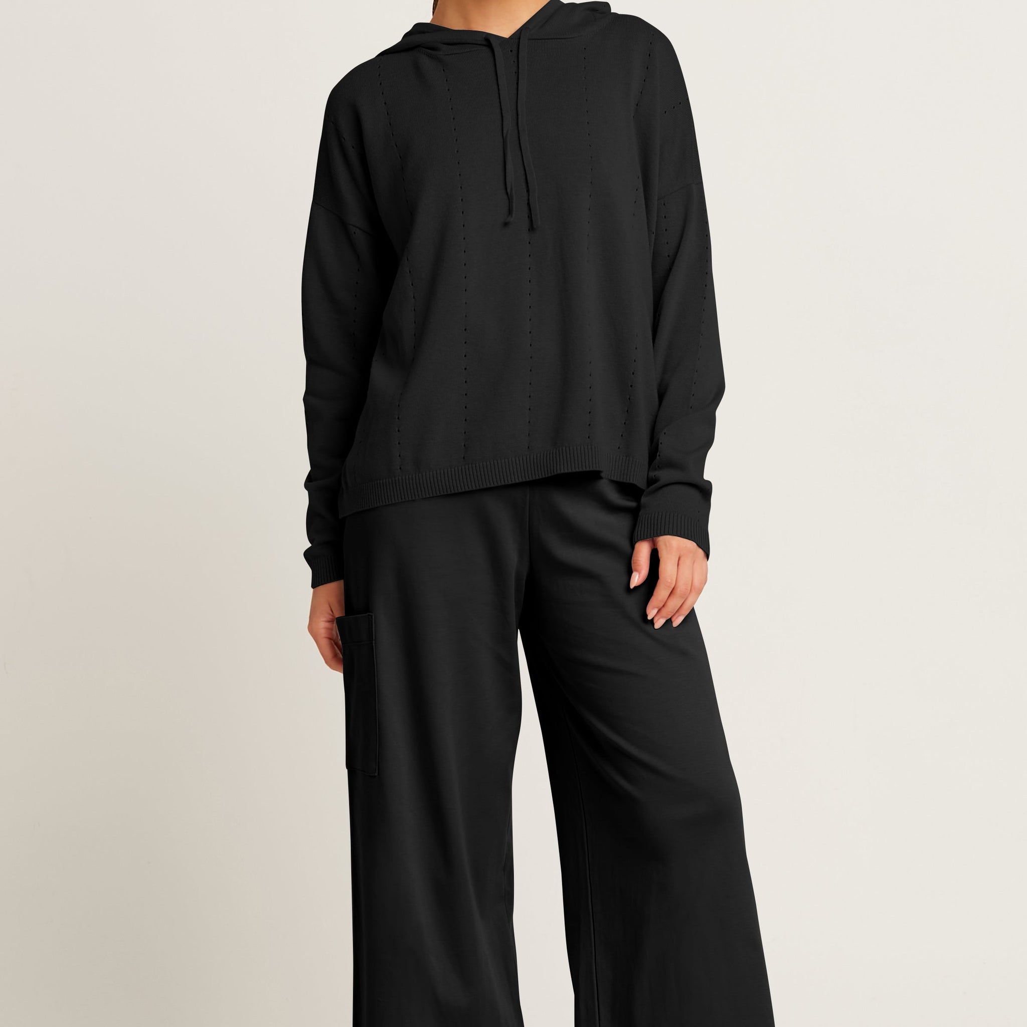 Pima Cotton Crop Gaucho Pants