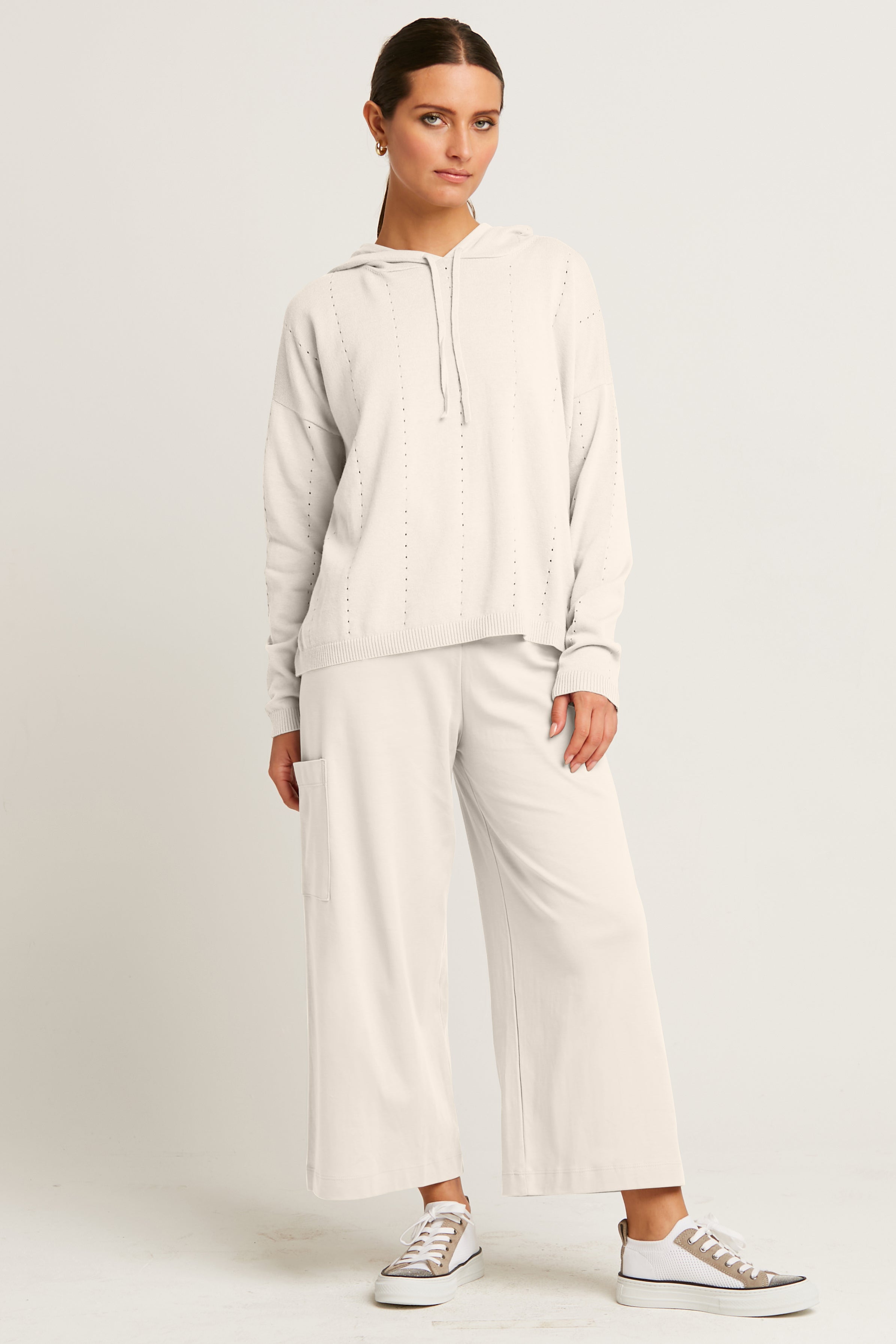 Pima Cotton Crop Gaucho Pants