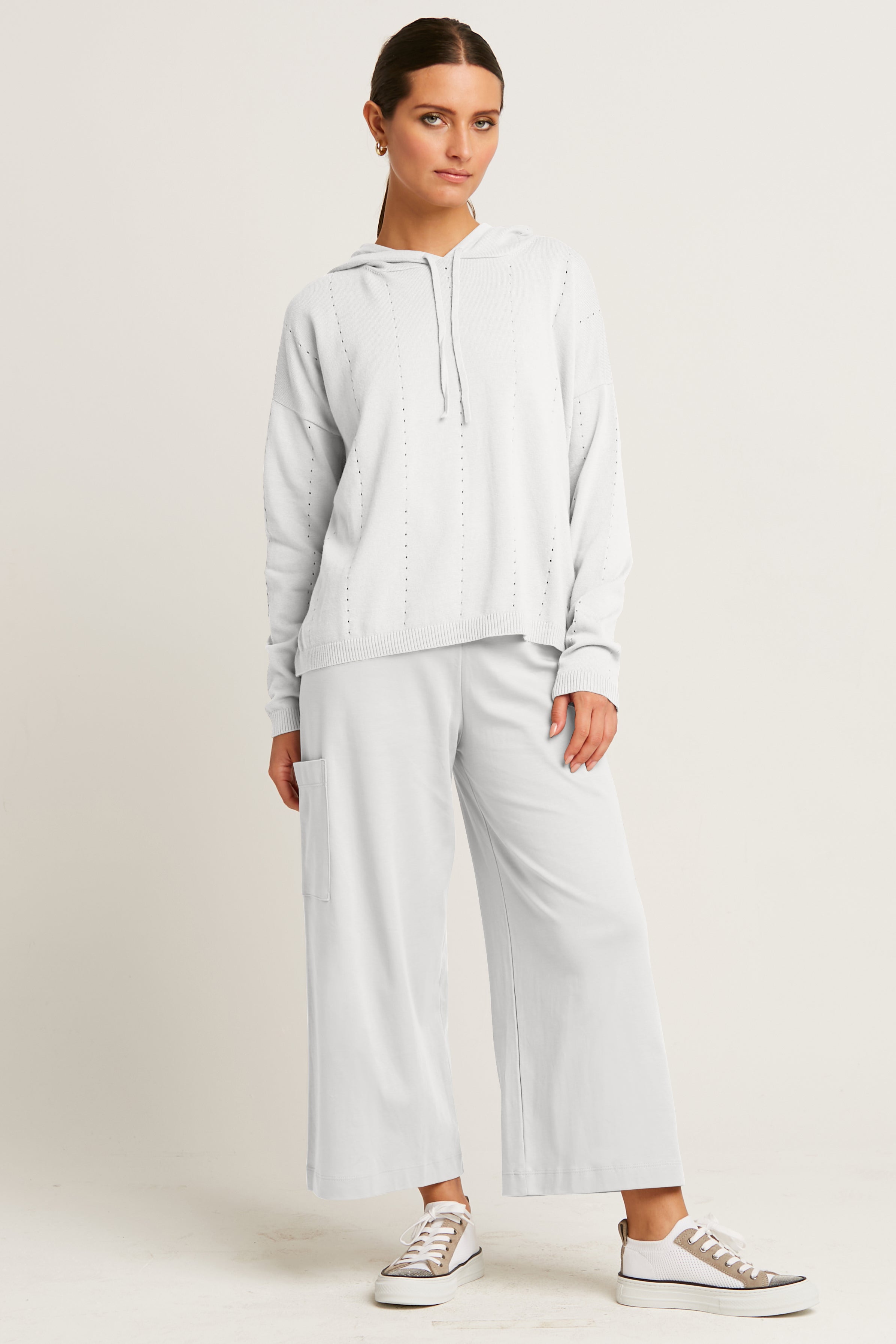 Pima Cotton Crop Gaucho Pants