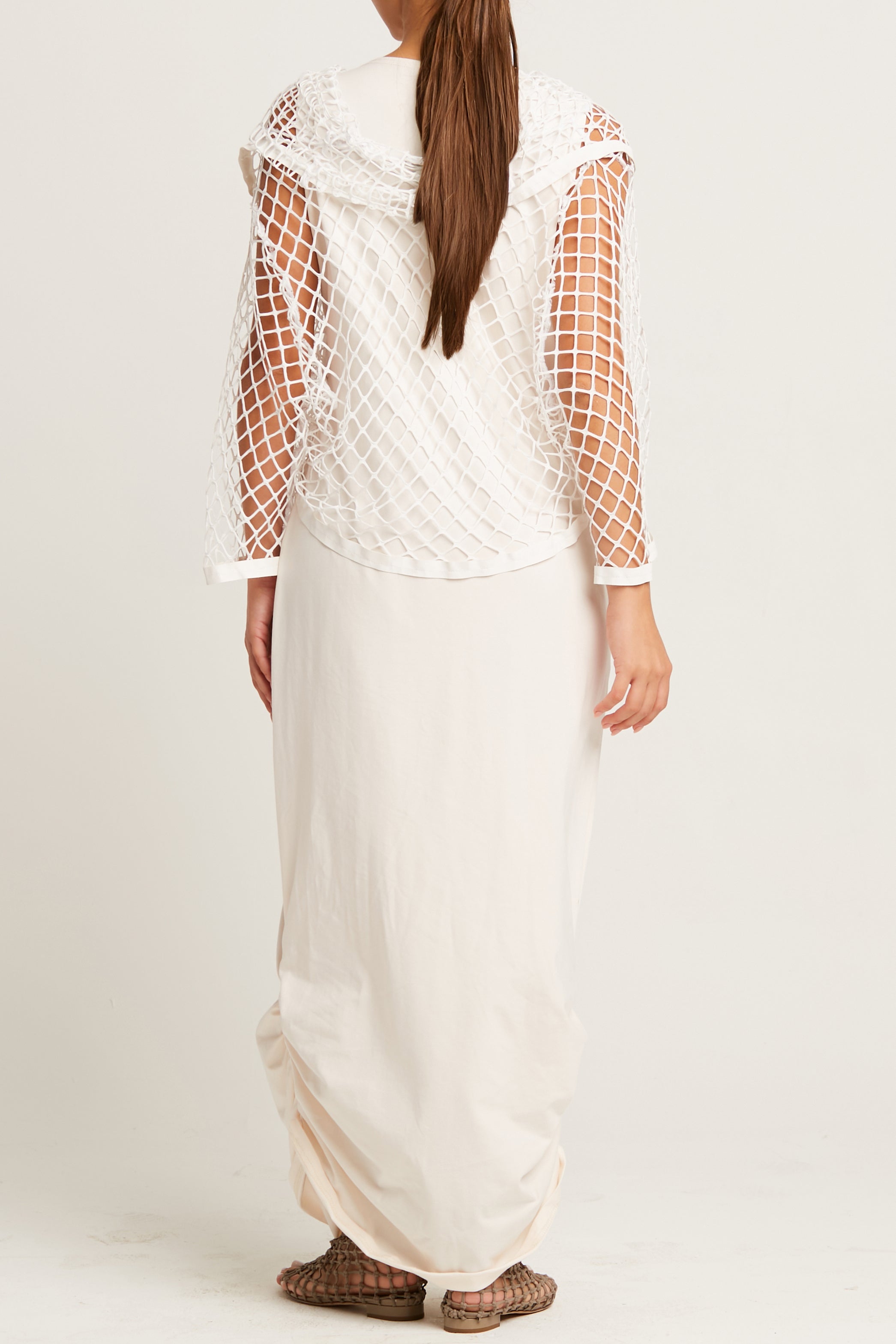 Cotton Lycra Ruched Tank Dress