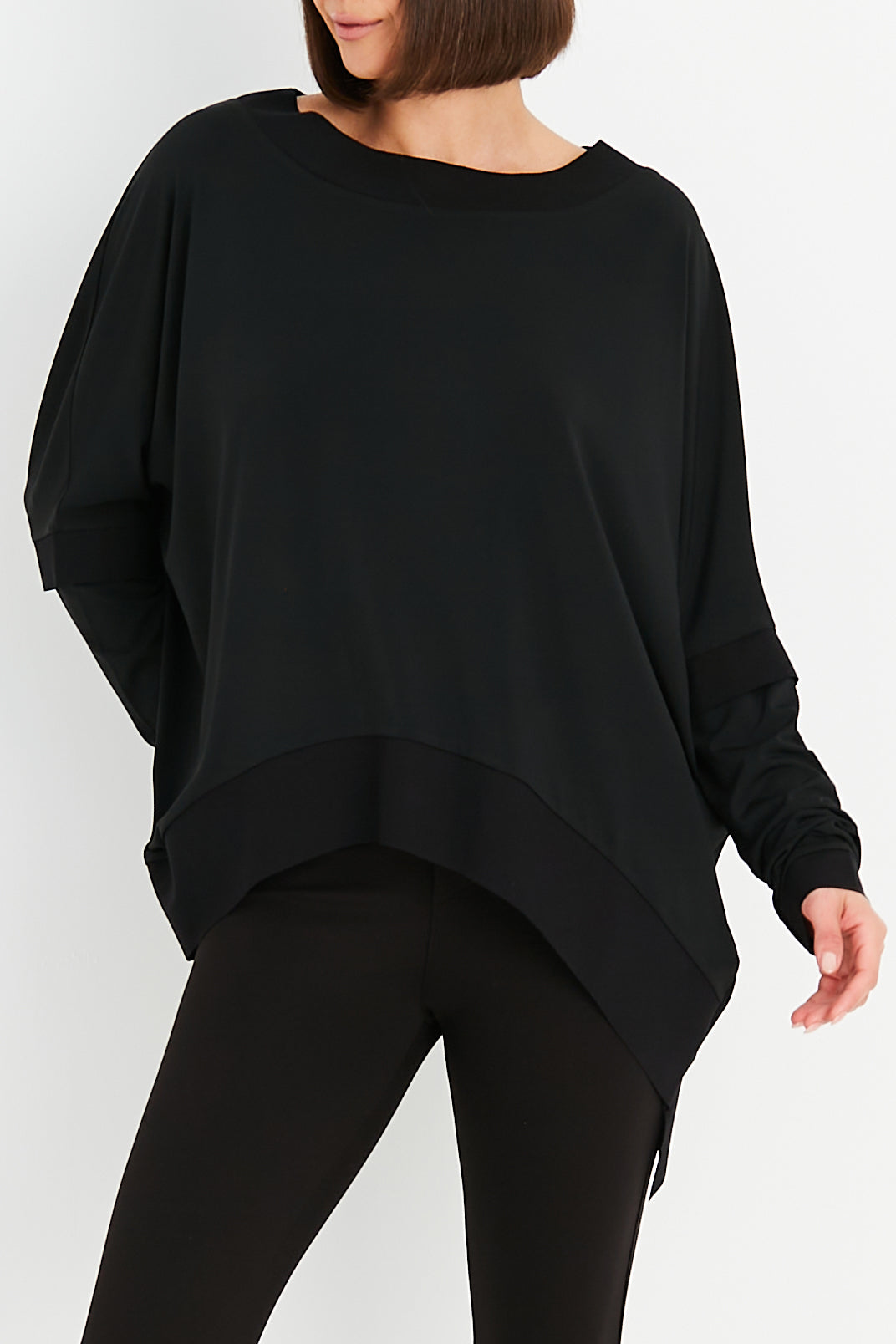 Matte Jersey Slouchy Top