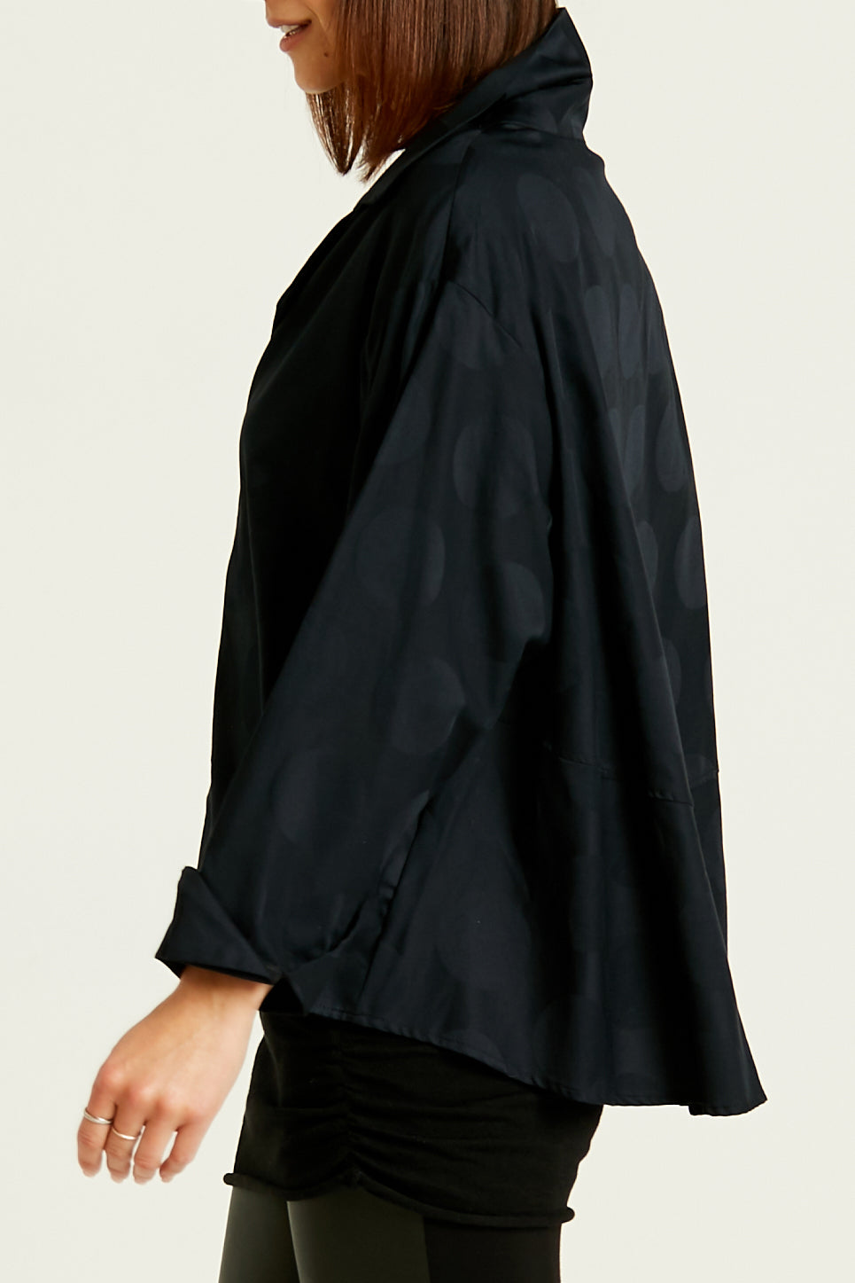 Cotton Jacquard Mini-Man Shirt