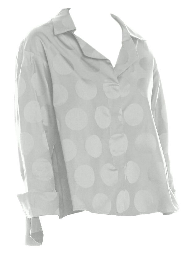 Cotton Jacquard Mini-Man Shirt