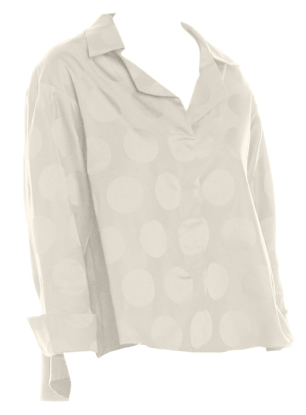 Cotton Jacquard Mini-Man Shirt