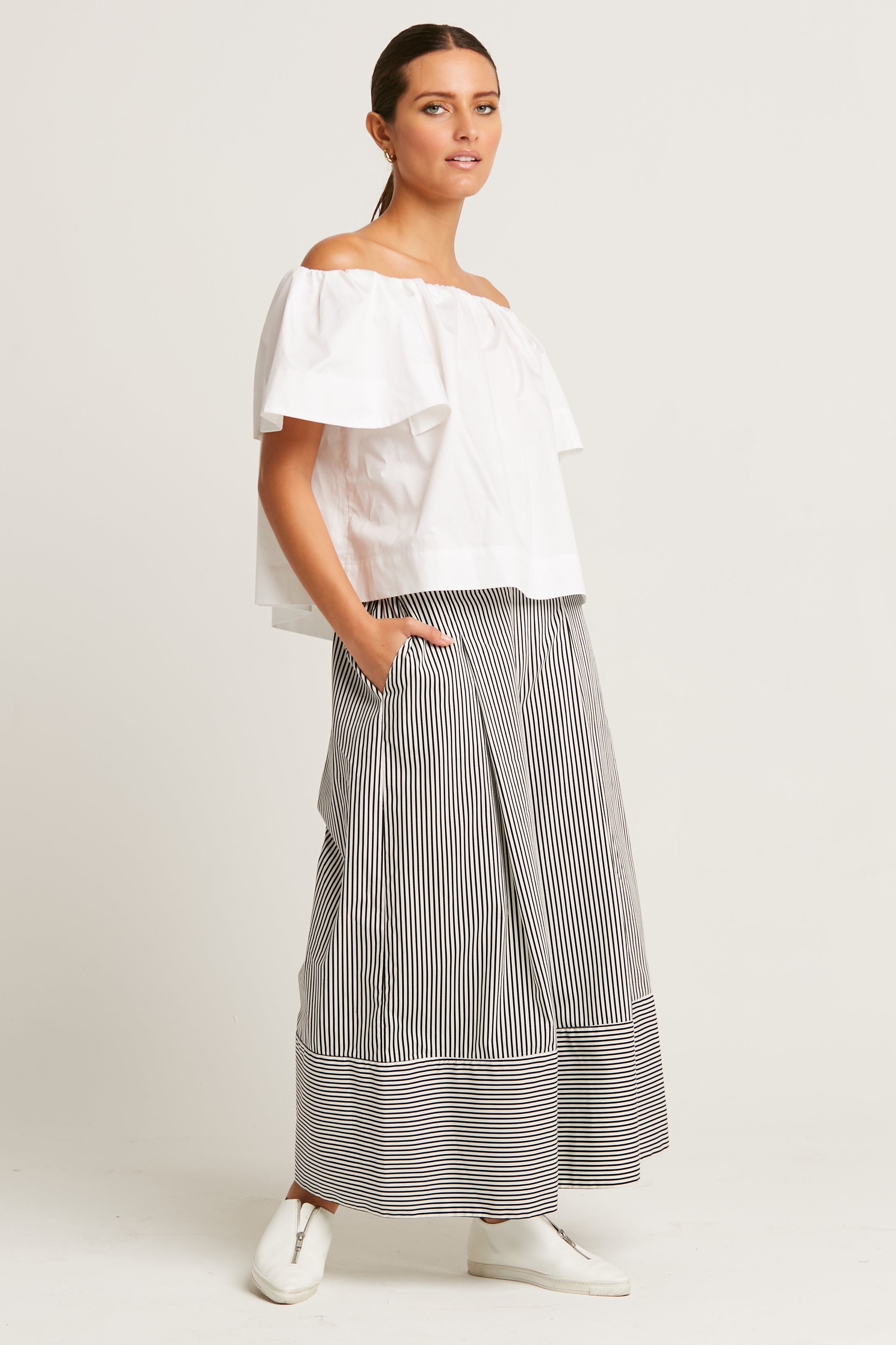 Cotton Peasant Top