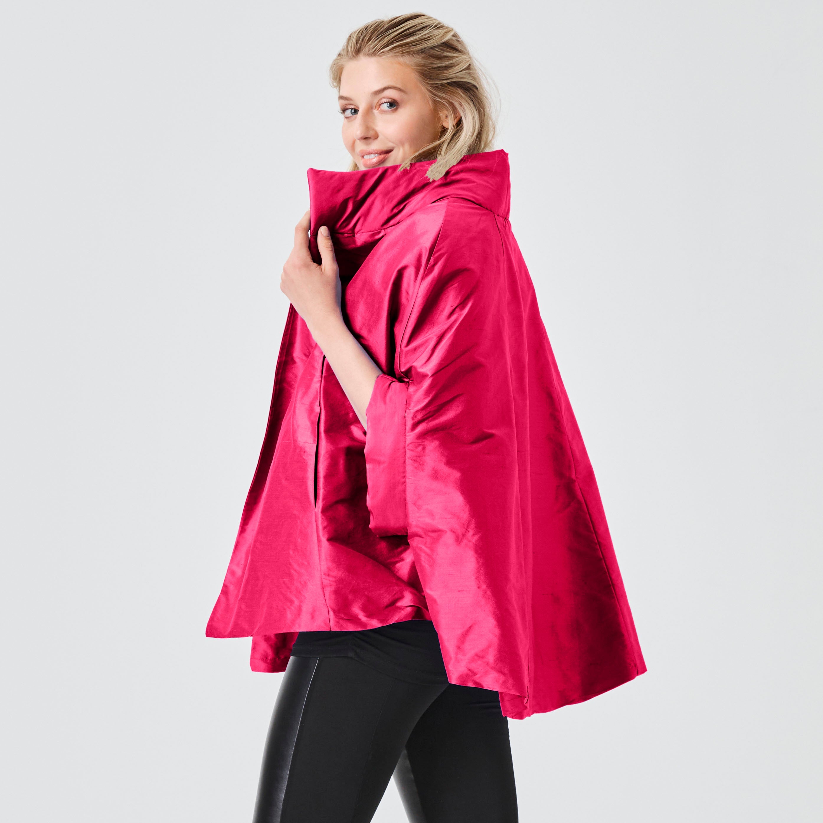 Dupioni Chic Cape