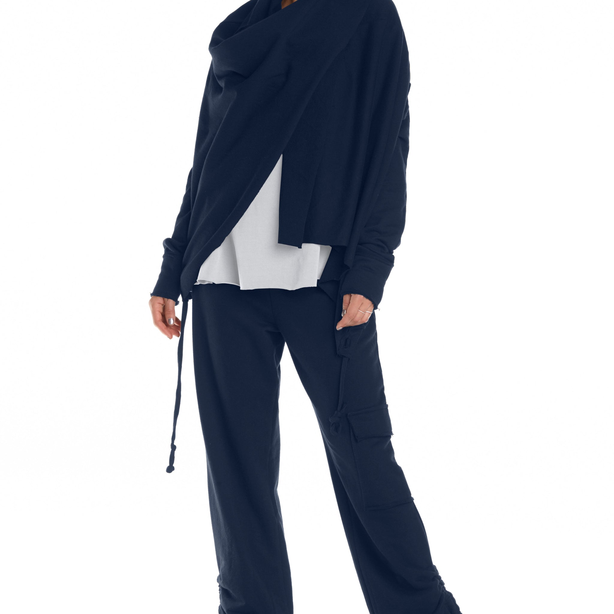 French Terry 2 Way Jacket