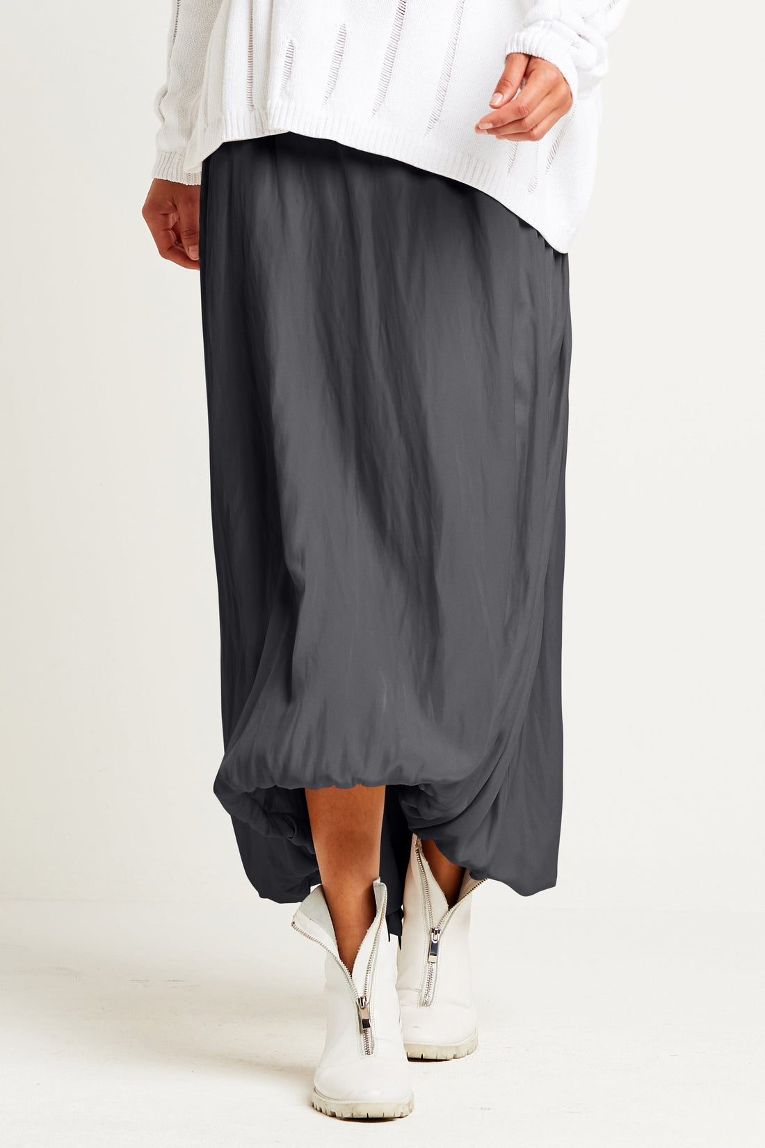 Washable Silk Bubble Skirt