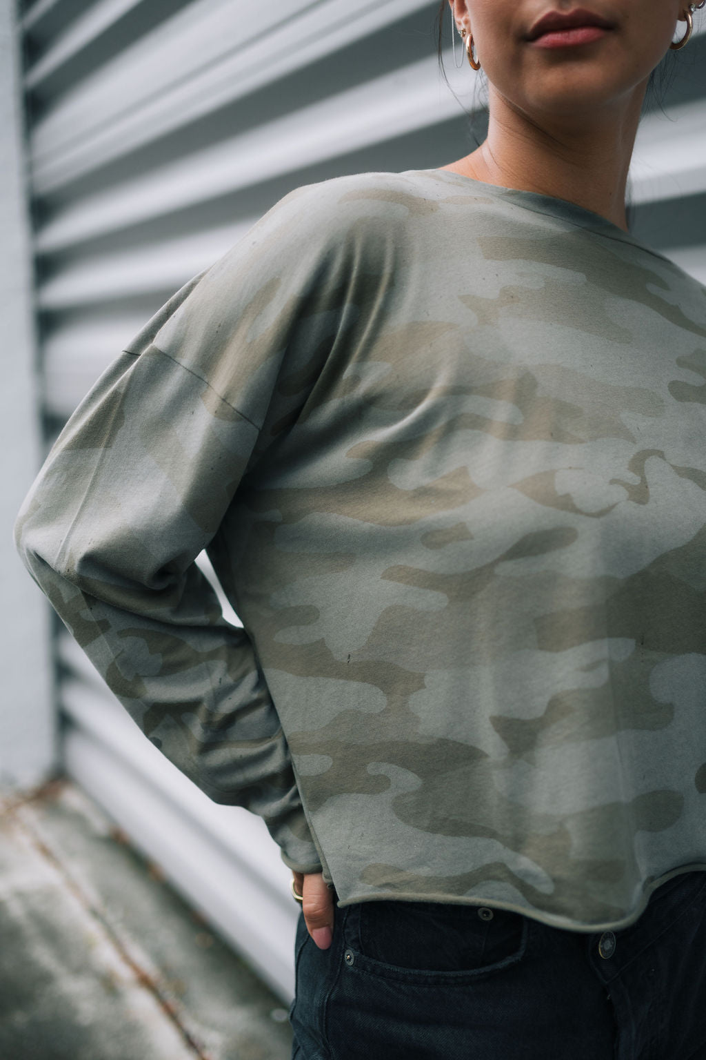 Camo Mini Boxy T