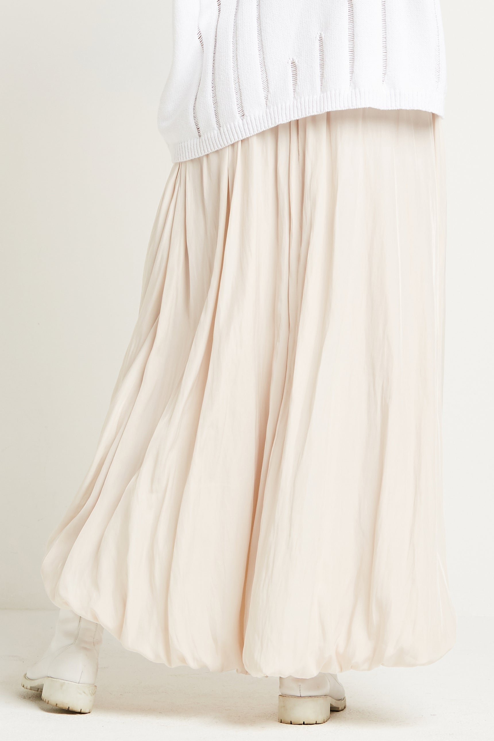 Washable Silk Bubble Skirt