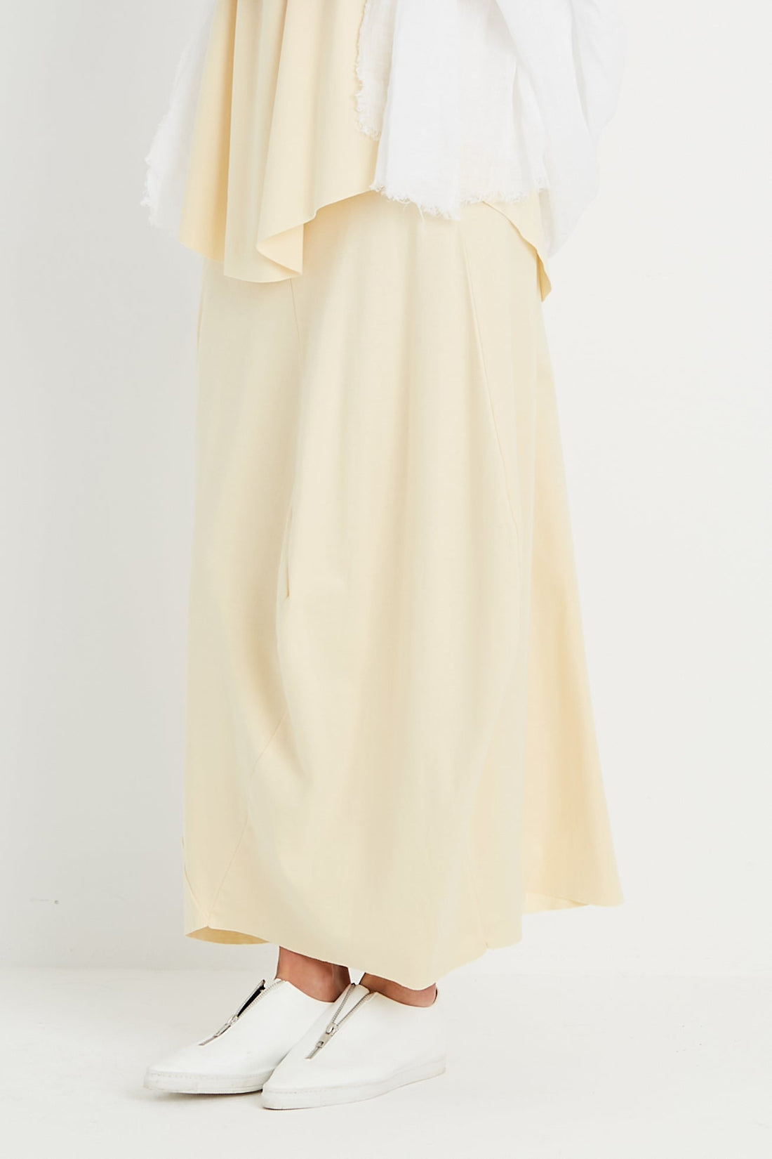 Pima Cotton Balloon Skirt