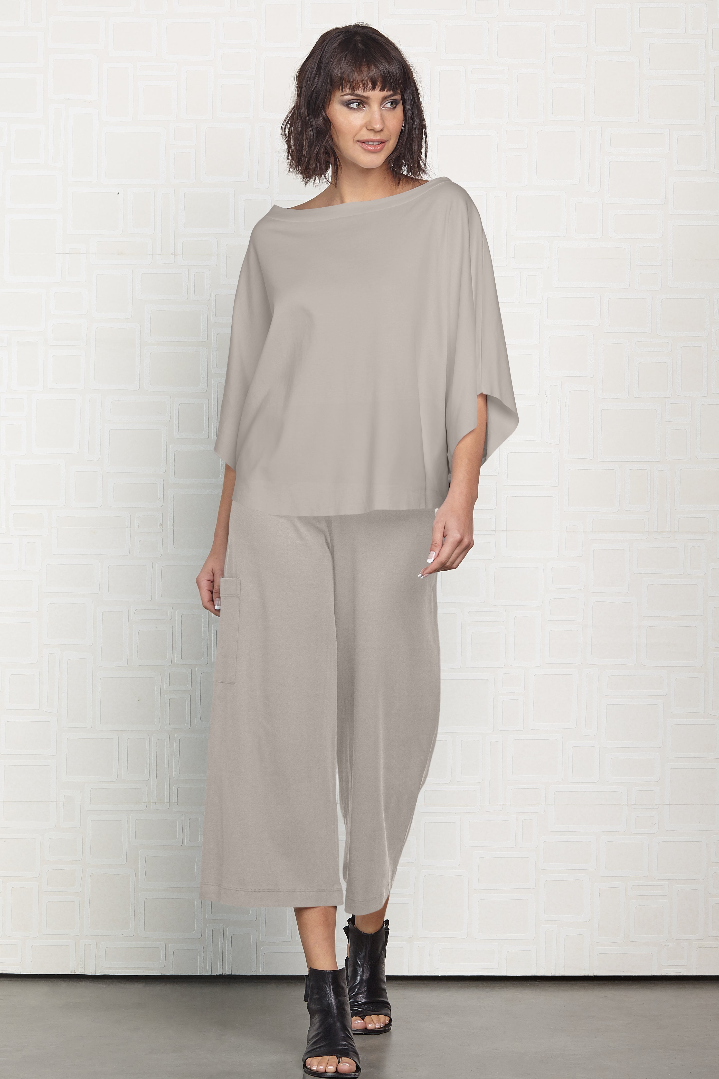 Pima Cotton Luxury Bateau Tee