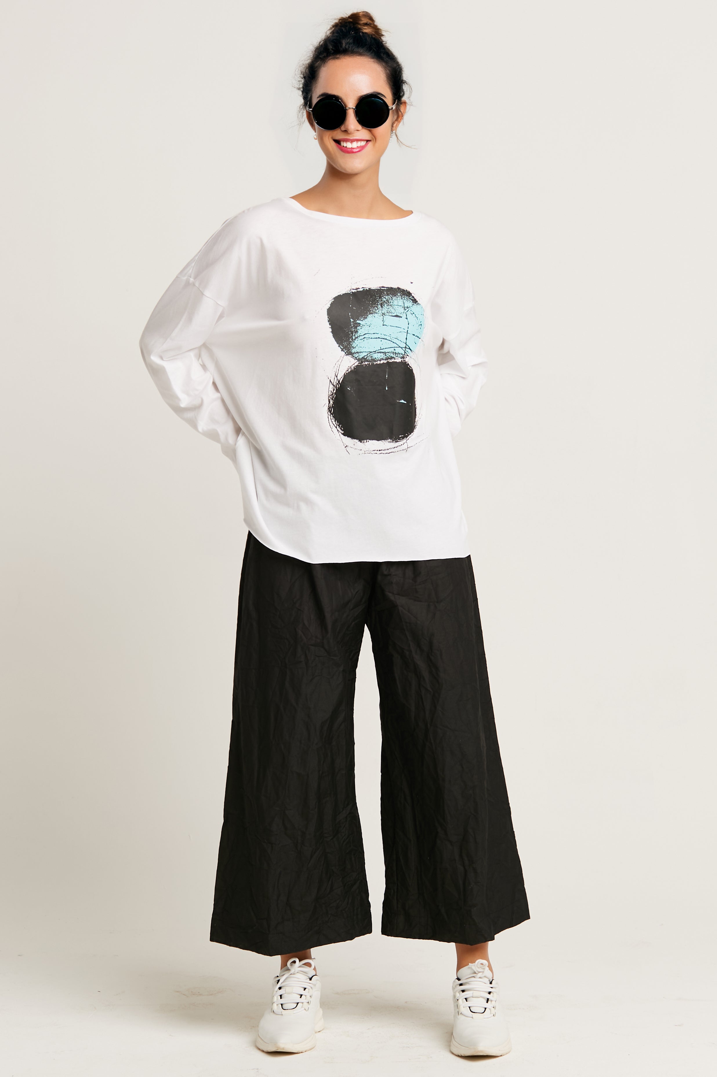 Pima Cotton Luna Luxury Boxy T